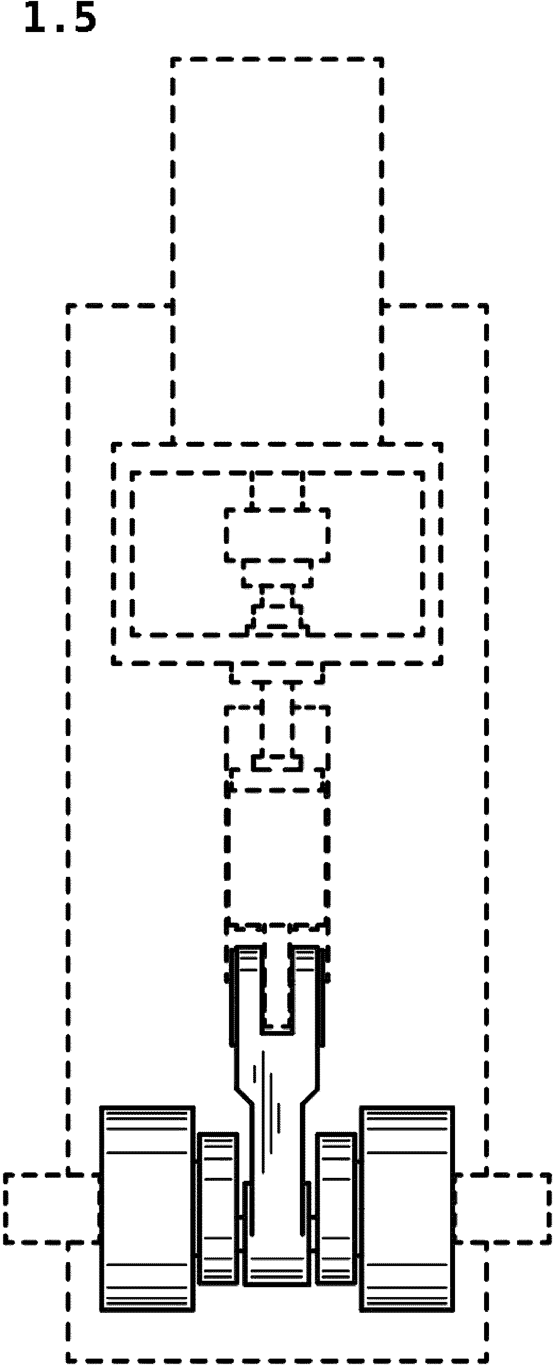 Patent USD1124070 Figure 5 – Actuator