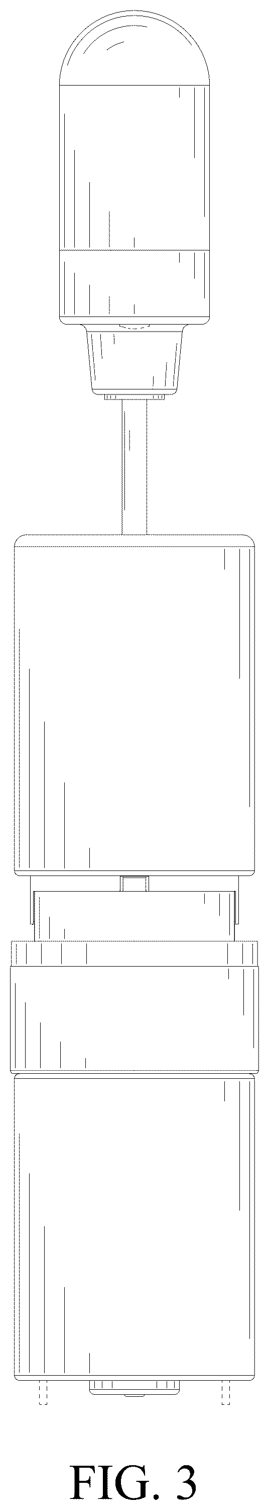 Patent USD1124071 Figure 3 – Gear motor