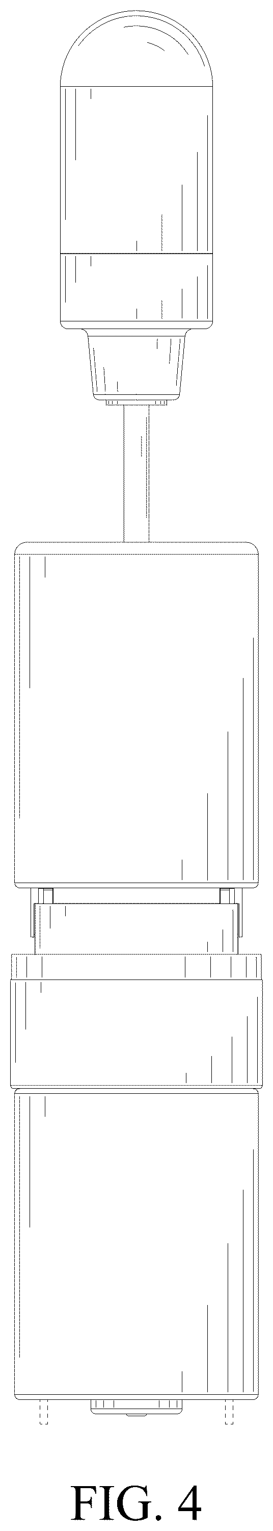Patent USD1124071 Figure 4 – Gear motor