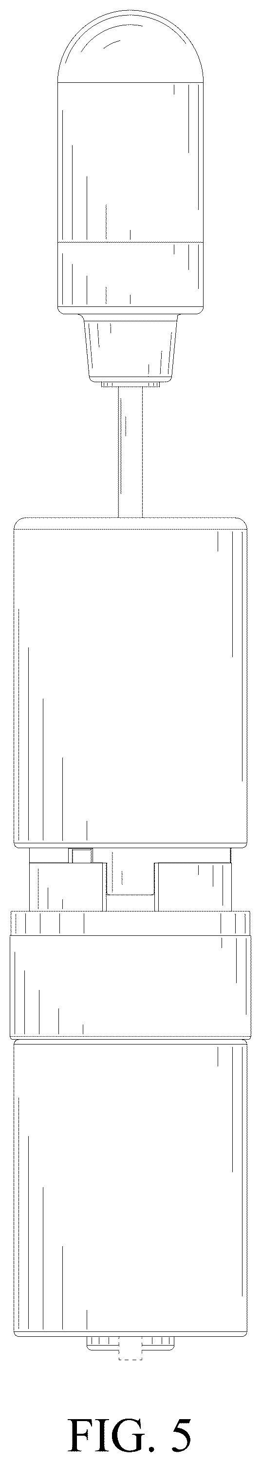 Patent USD1124071 Figure 5 – Gear motor