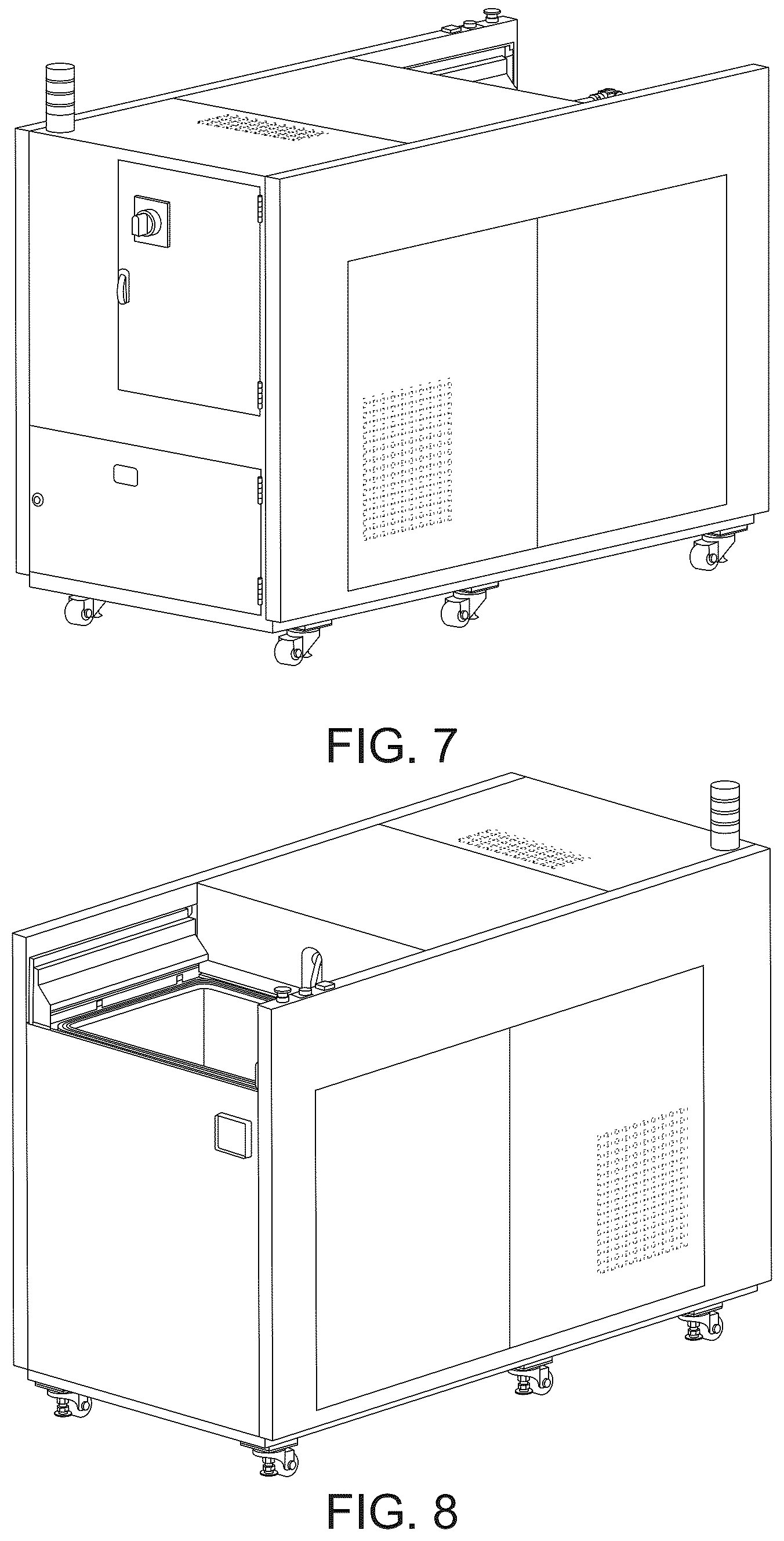 Patent USD1124073 Figure 4 – Vacuum dryer