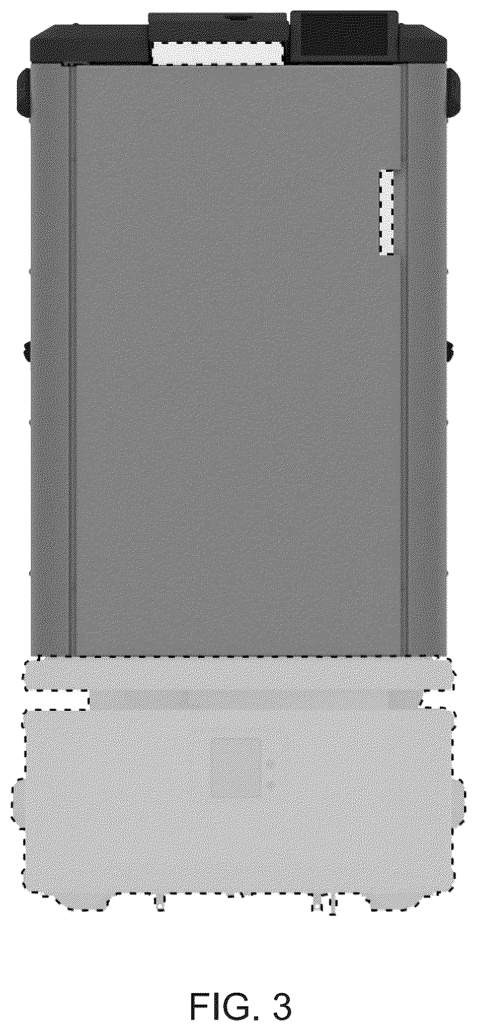 Patent USD1124074 Figure 3 – Delivery robot
