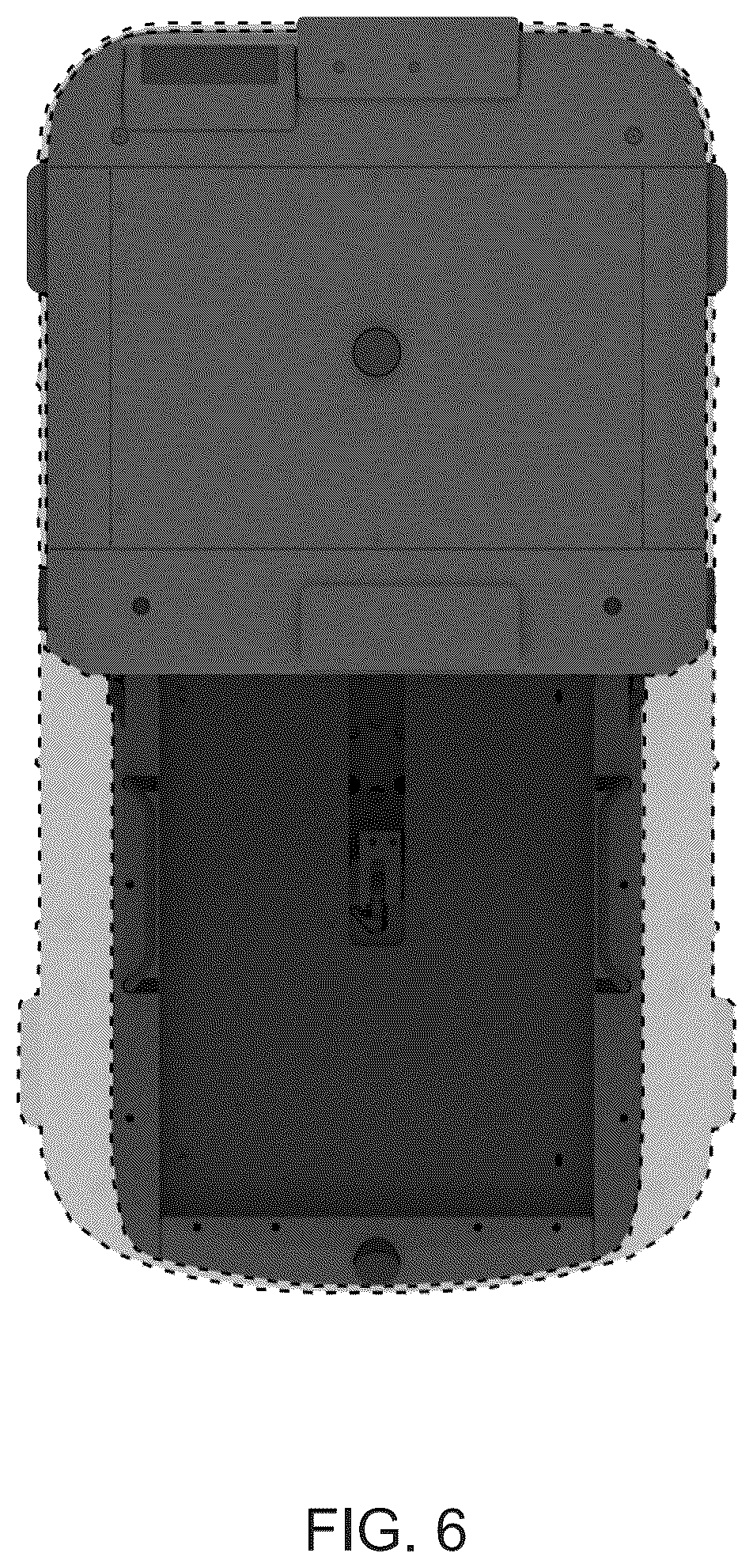Patent USD1124074 Figure 6 – Delivery robot