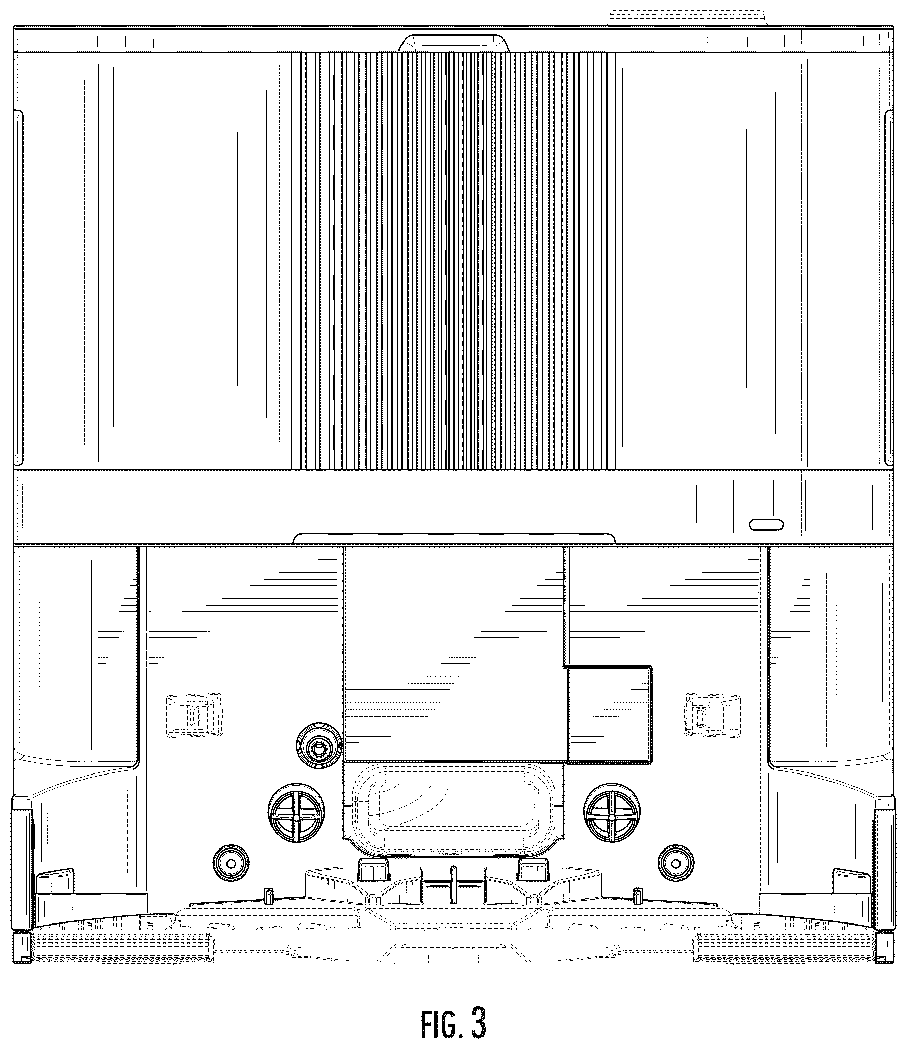 Patent USD1124075 Figure 3 – Robotic docking station