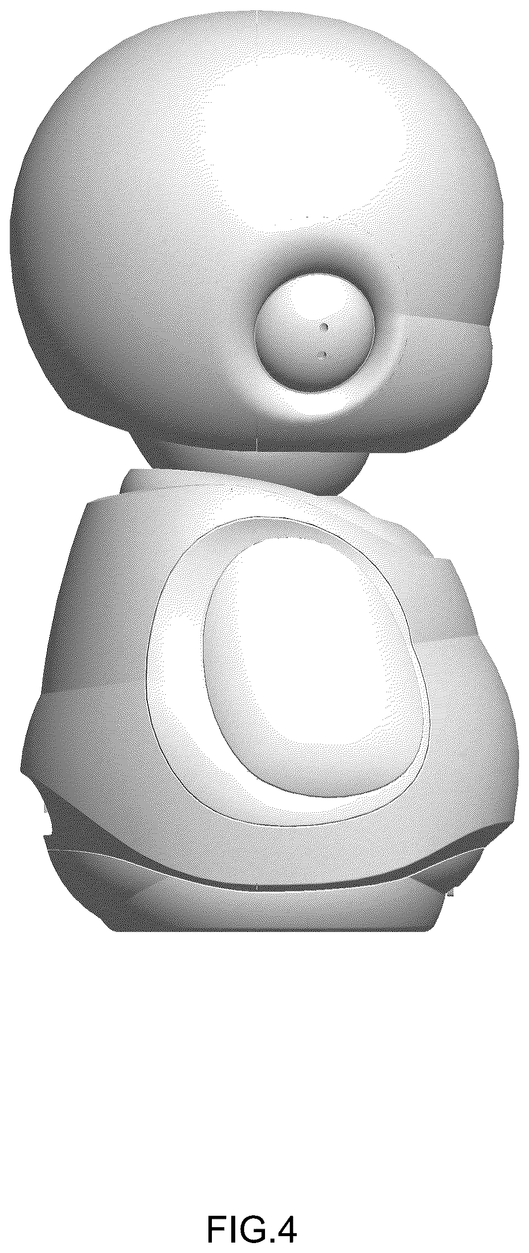 Patent USD1124077 Figure 4 – Robot