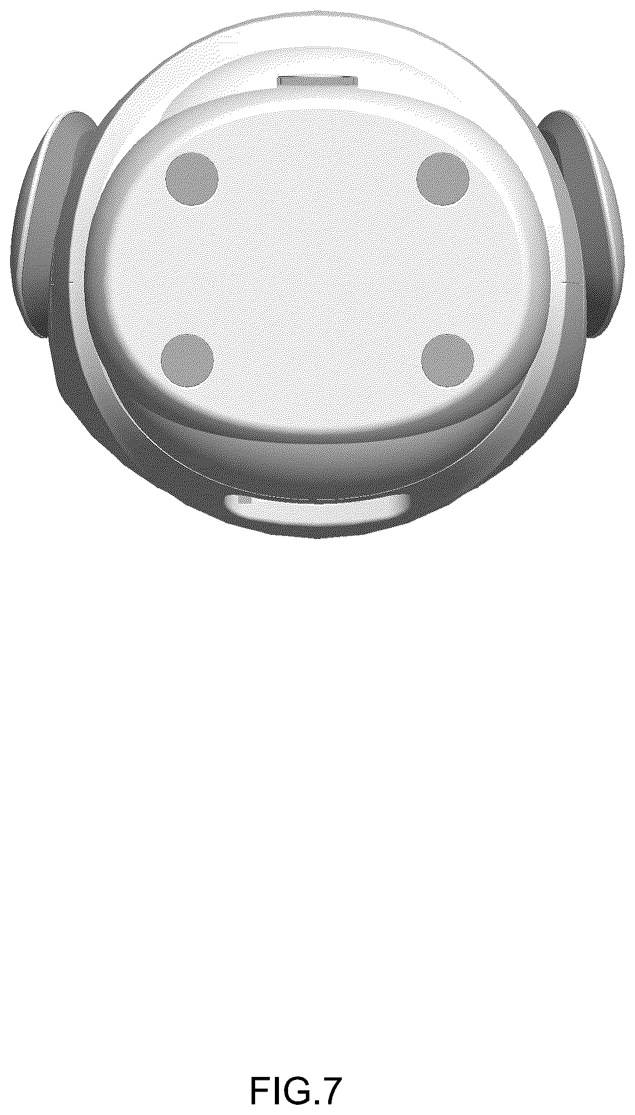 Patent USD1124077 Figure 7 – Robot