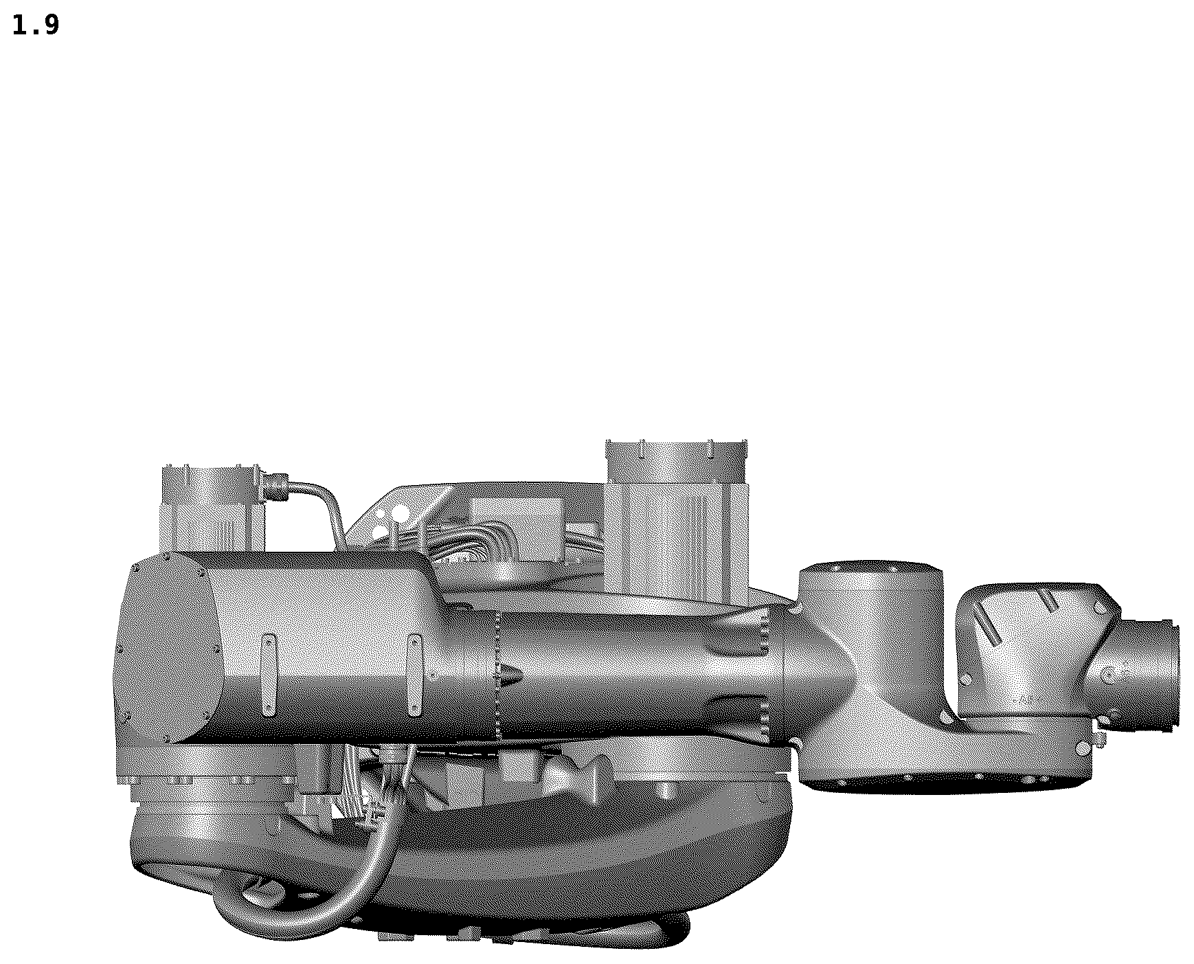 Patent USD1124080 Figure 9 – Industrial robot