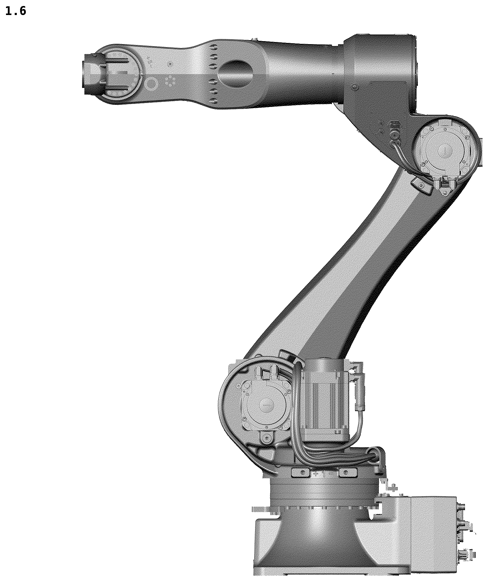 Patent USD1124081 Figure 6 – Industrial robot