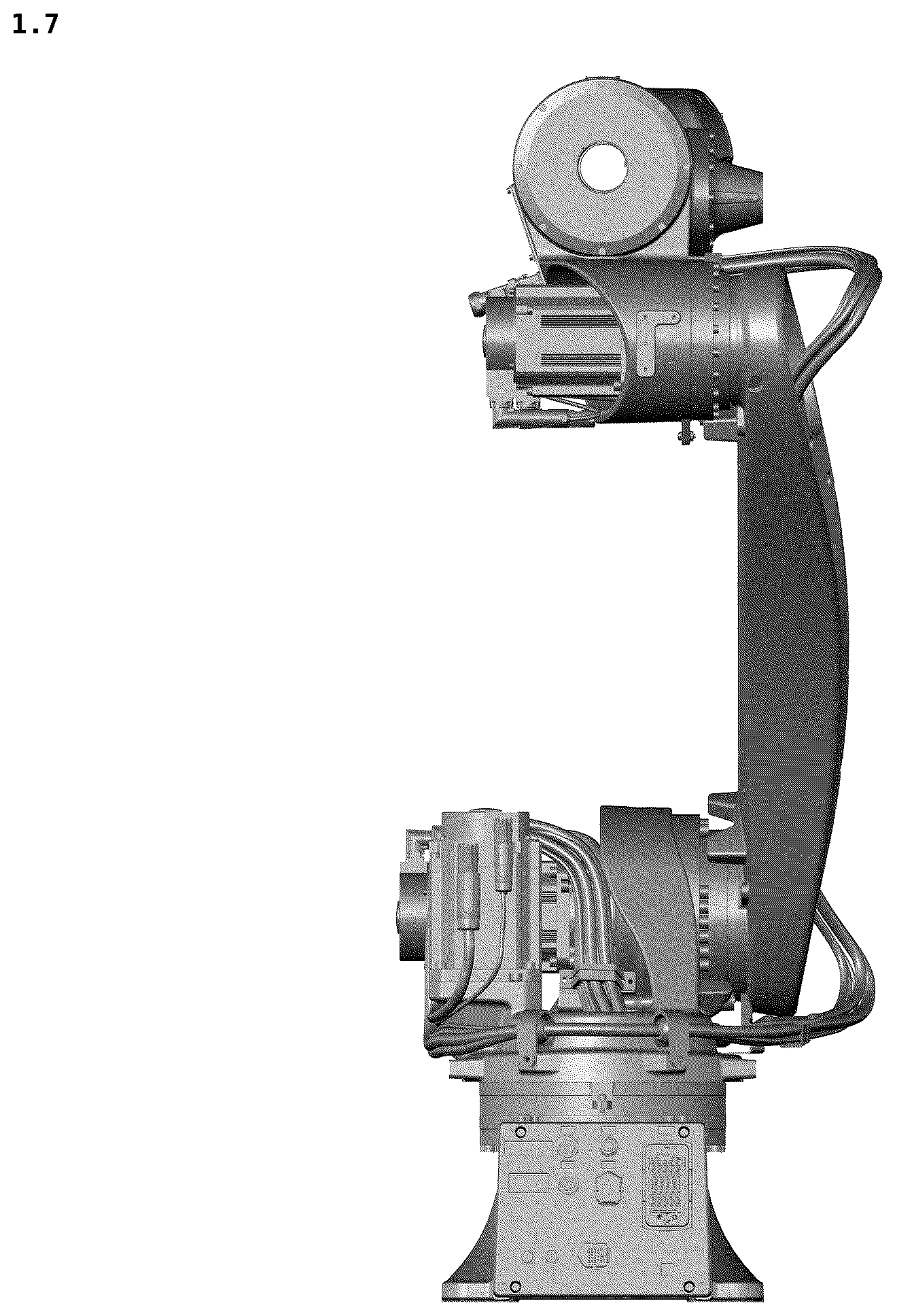 Patent USD1124081 Figure 7 – Industrial robot