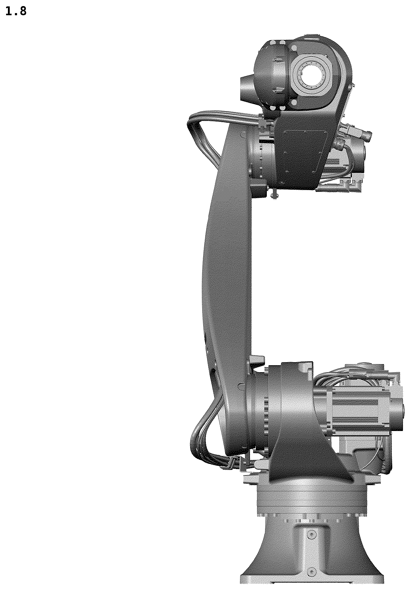 Patent USD1124081 Figure 8 – Industrial robot
