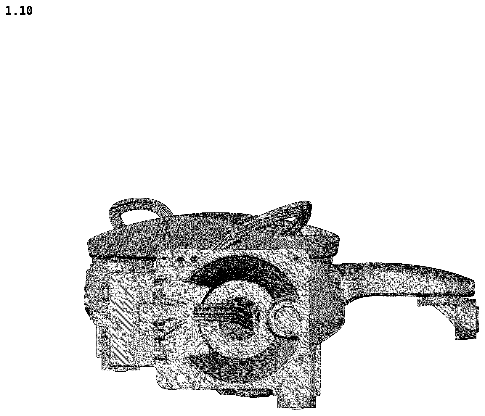Patent USD1124081 Figure 10 – Industrial robot