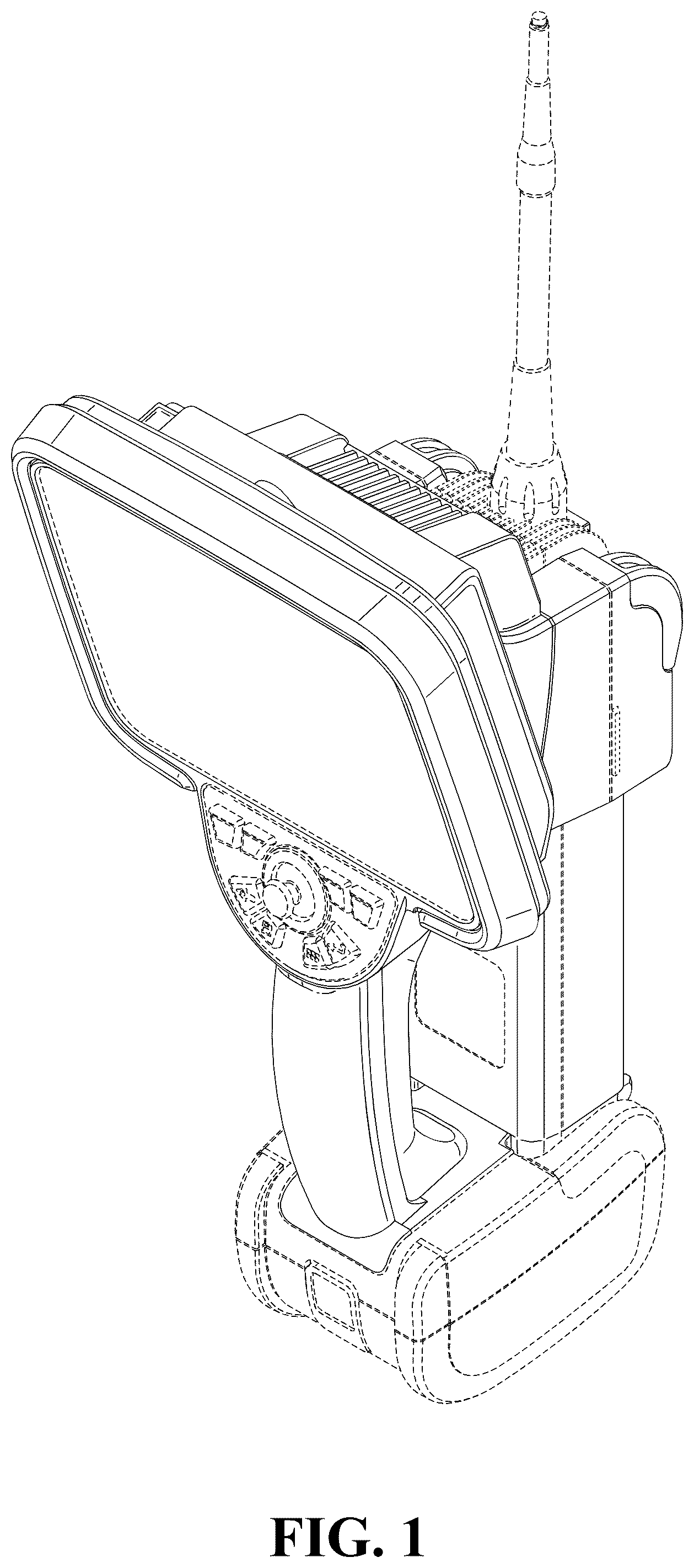 Patent USD1124082 — Borescope handset and probe — Figure 1
