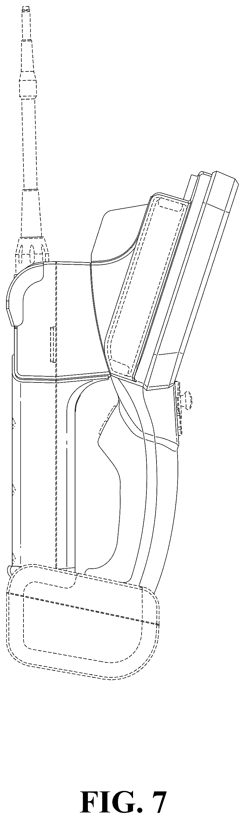 Patent USD1124082 Figure 7 – Borescope handset and probe