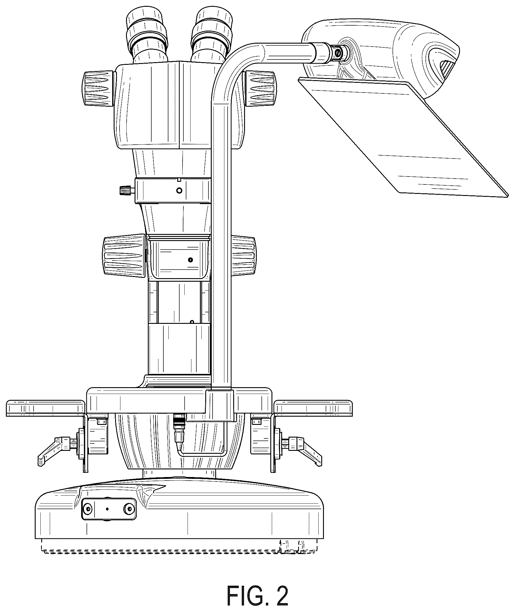 Patent USD1124083 Figure 2 – Microscope