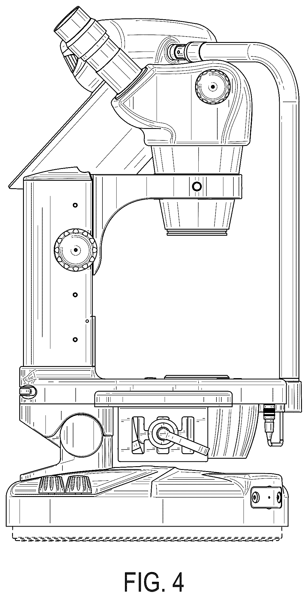 Patent USD1124083 Figure 4 – Microscope