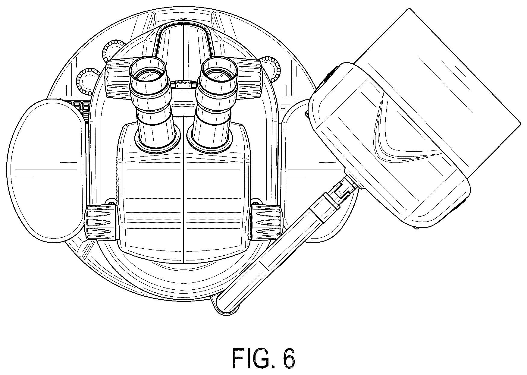 Patent USD1124083 Figure 6 – Microscope