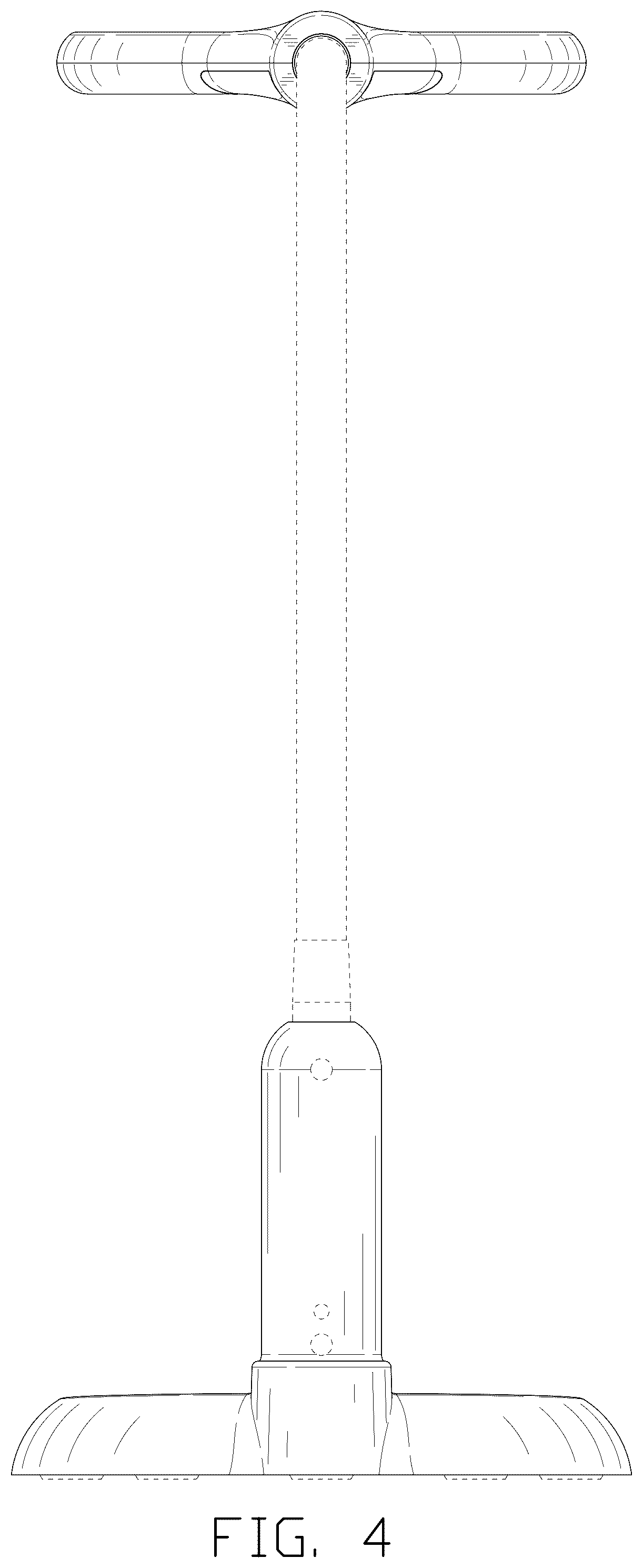 Patent USD1124084 Figure 4 – Illuminated magnifying glass