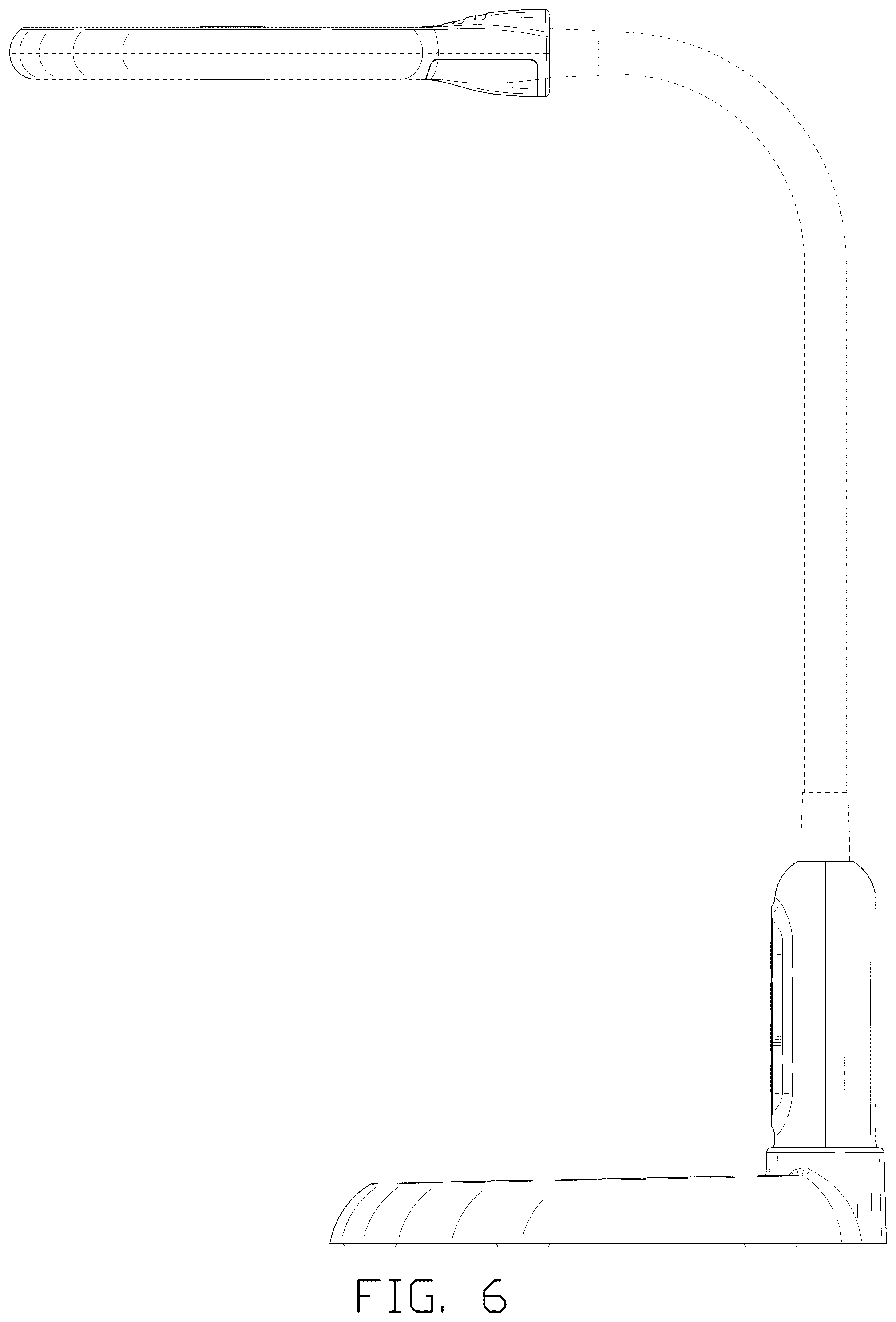 Patent USD1124084 Figure 6 – Illuminated magnifying glass