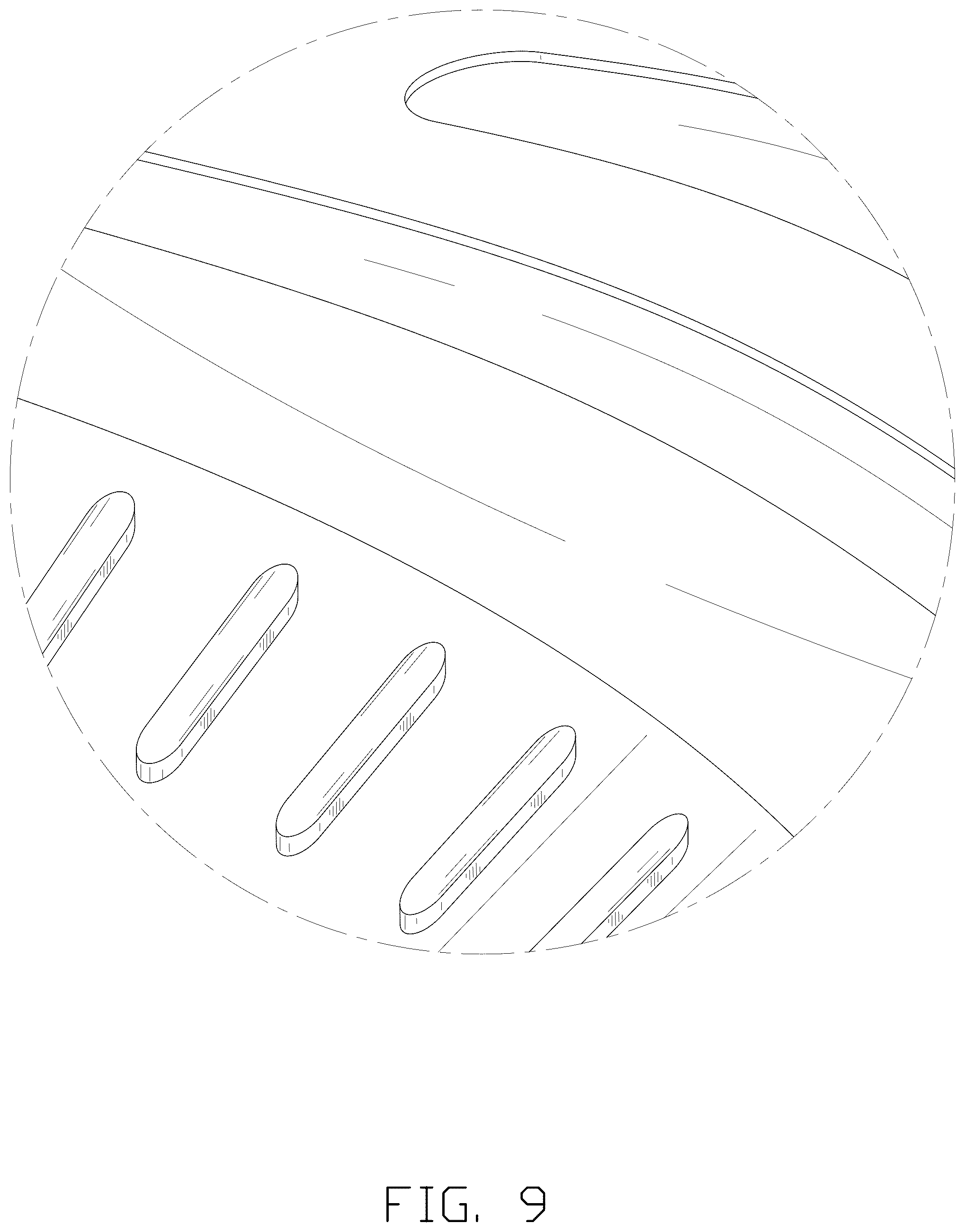Patent USD1124084 Figure 9 – Illuminated magnifying glass