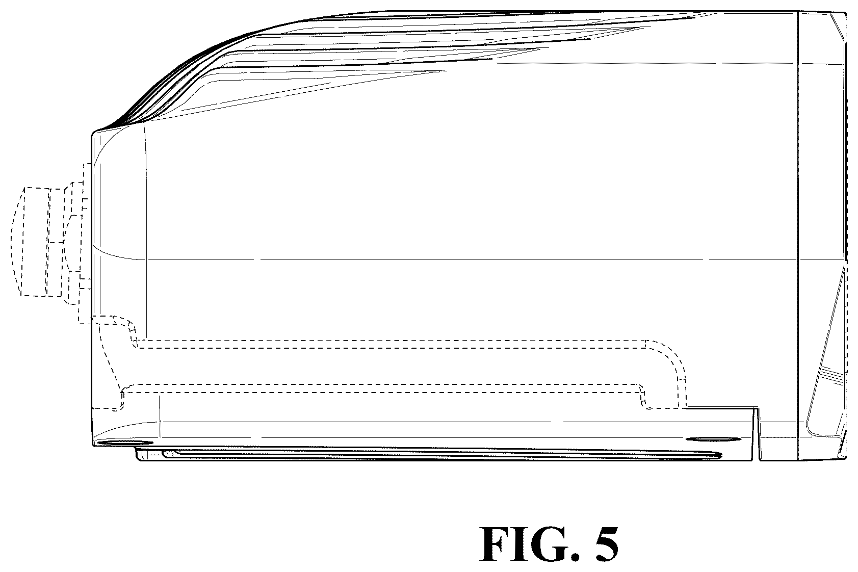 Patent USD1124085 Figure 5 – Camera
