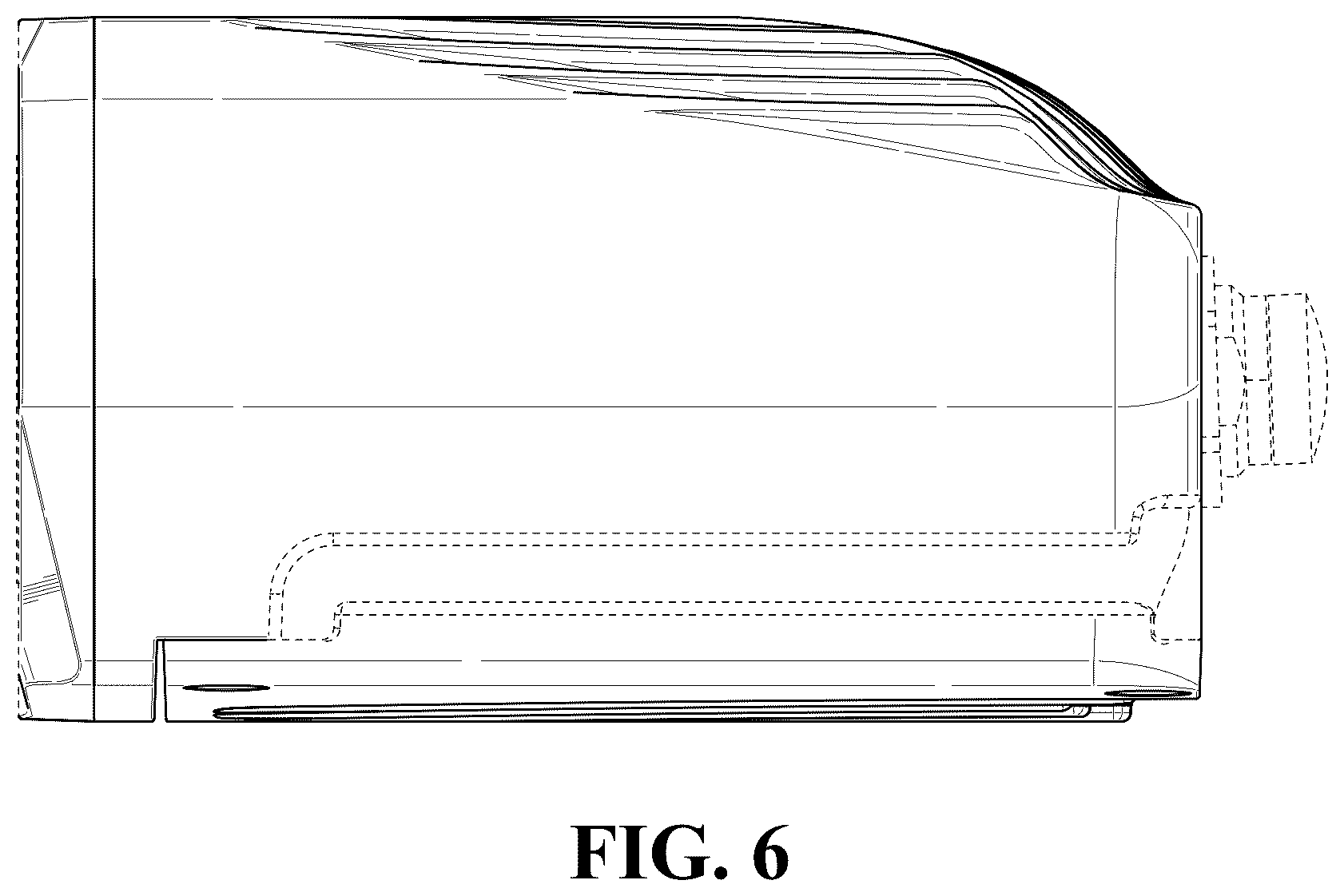 Patent USD1124085 Figure 6 – Camera