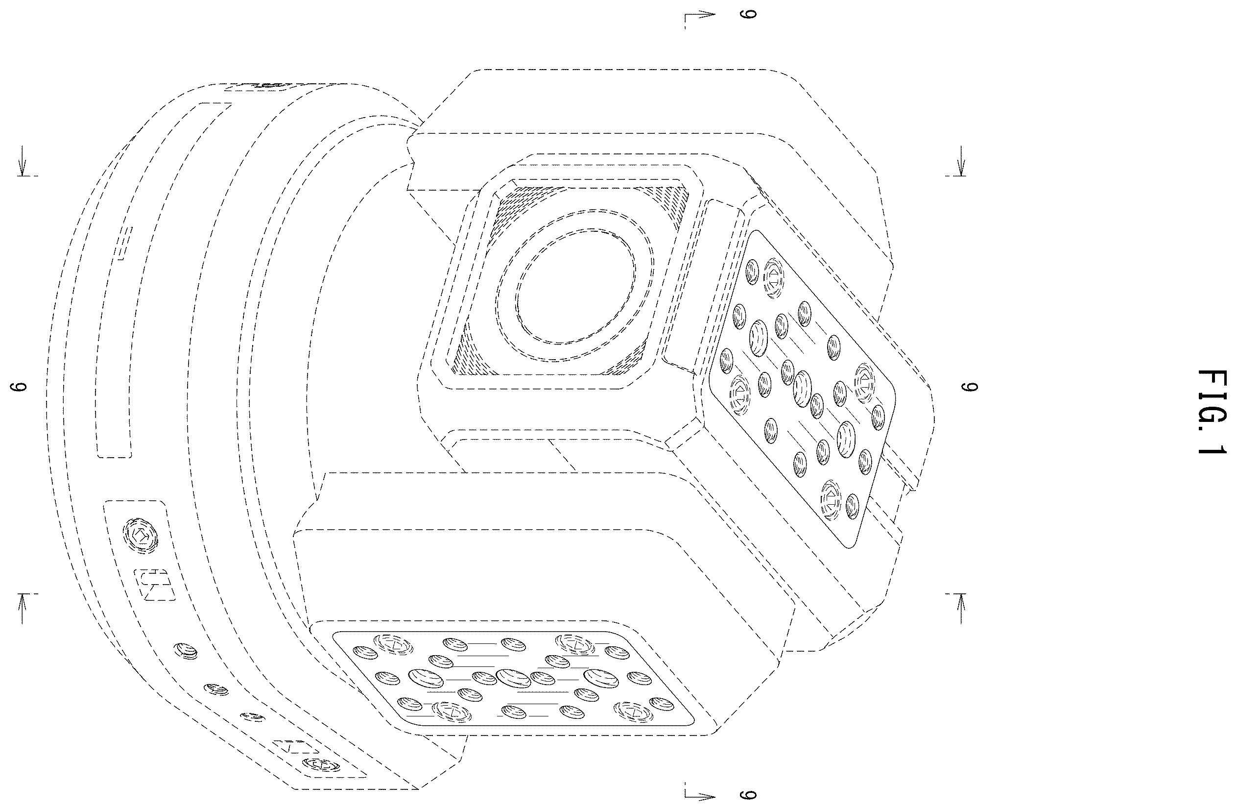 Patent USD1124086 — Video camera — Figure 1