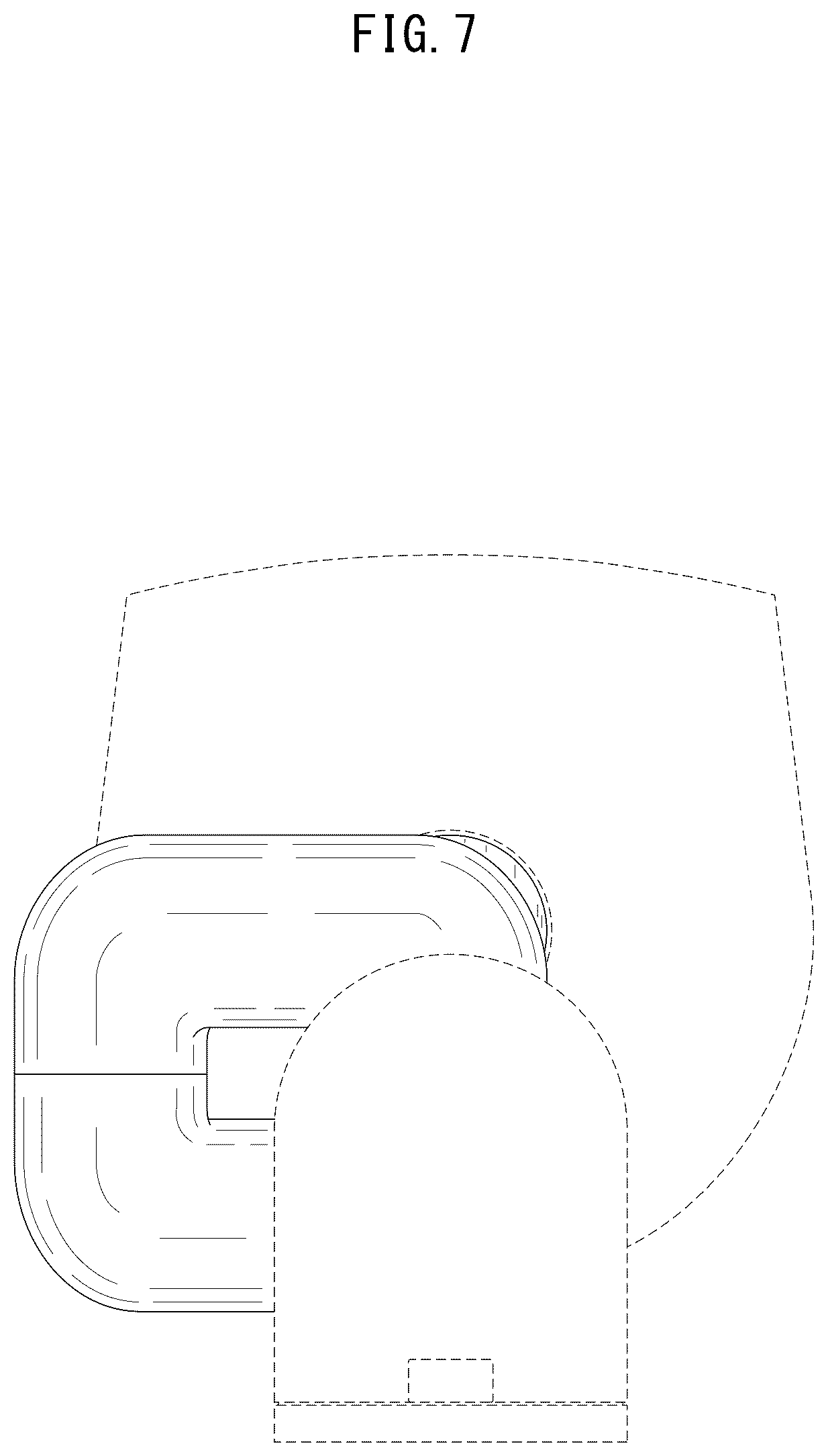 Patent USD1124087 Figure 7 – Video camera with moveable arm