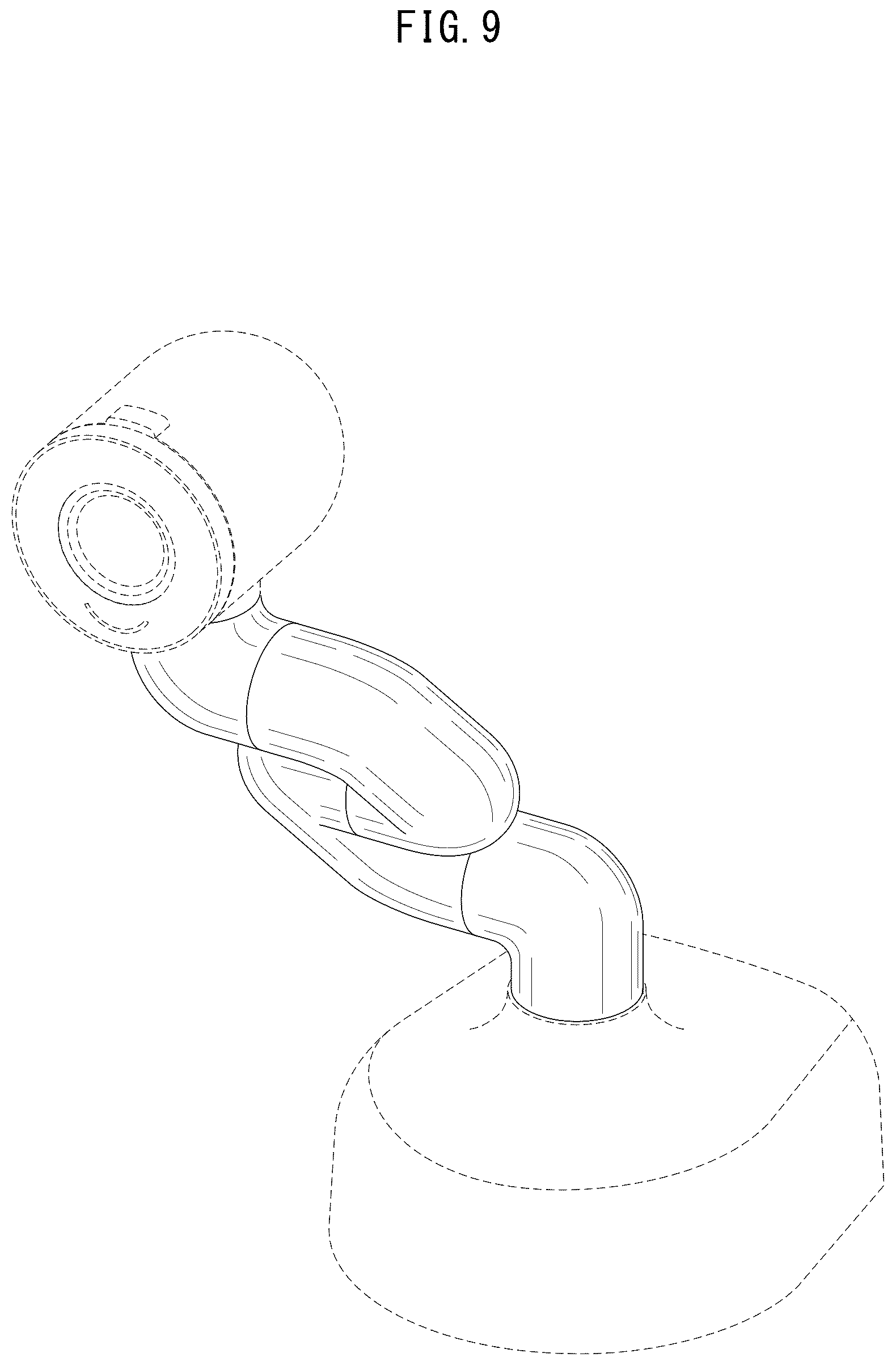 Patent USD1124087 Figure 9 – Video camera with moveable arm