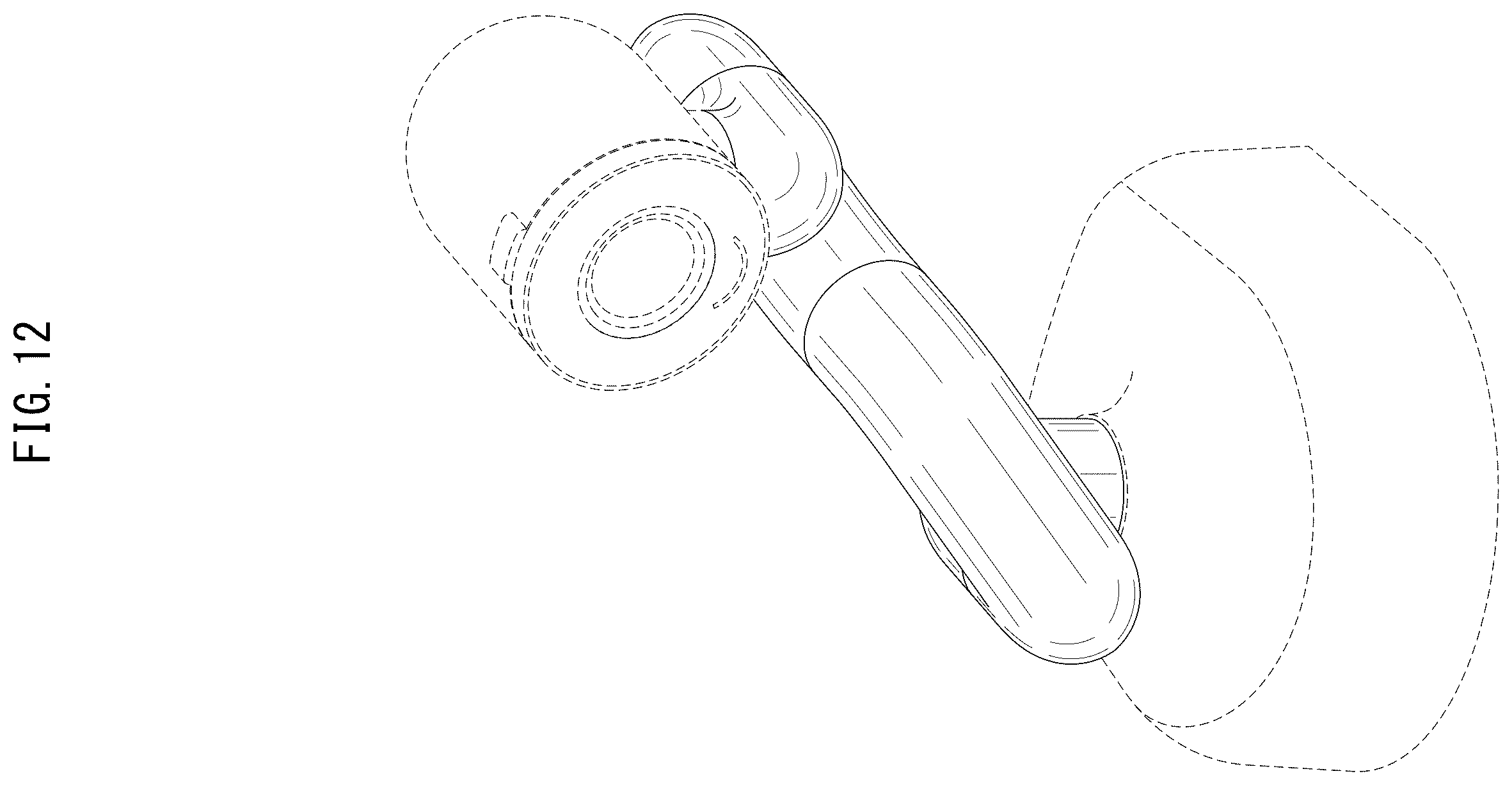 Patent USD1124087 Figure 12 – Video camera with moveable arm
