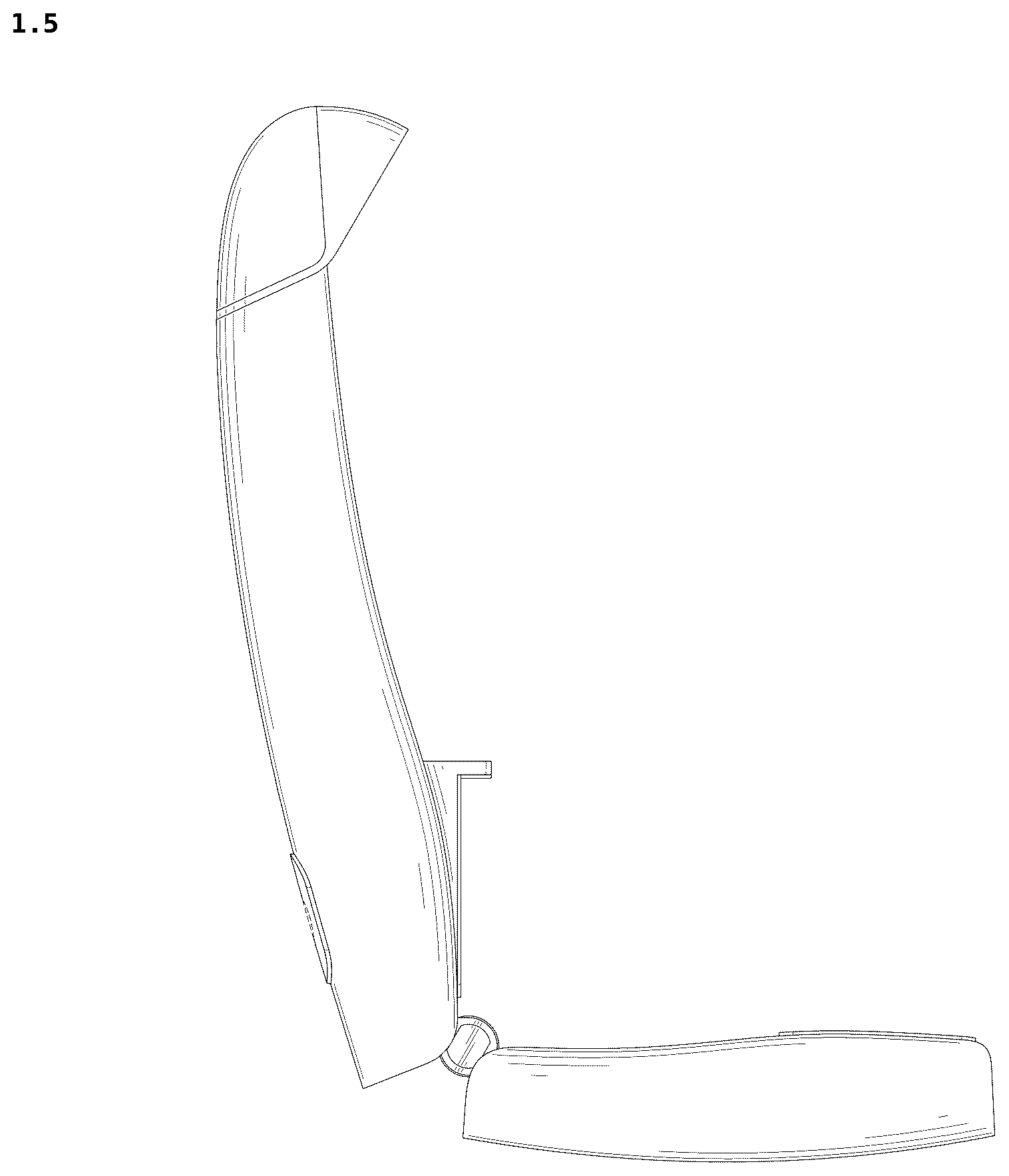 Patent USD1124088 Figure 5 – Sensor for camera