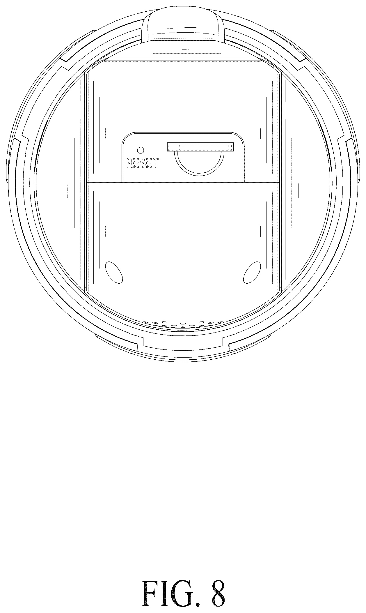 Patent USD1124089 Figure 8 – Combined light bulb and video camera