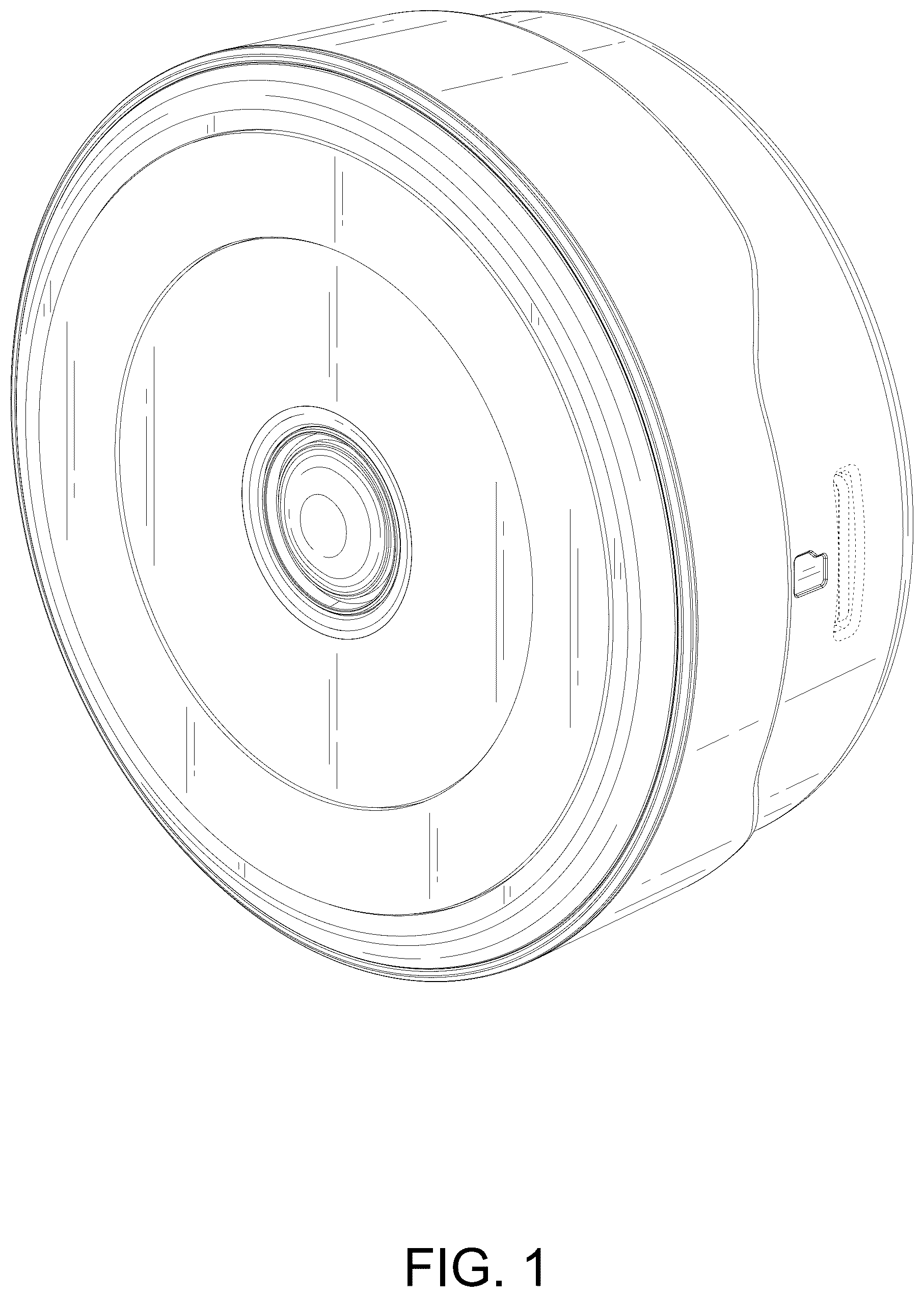 Patent USD1124091 Figure 1 – Camera