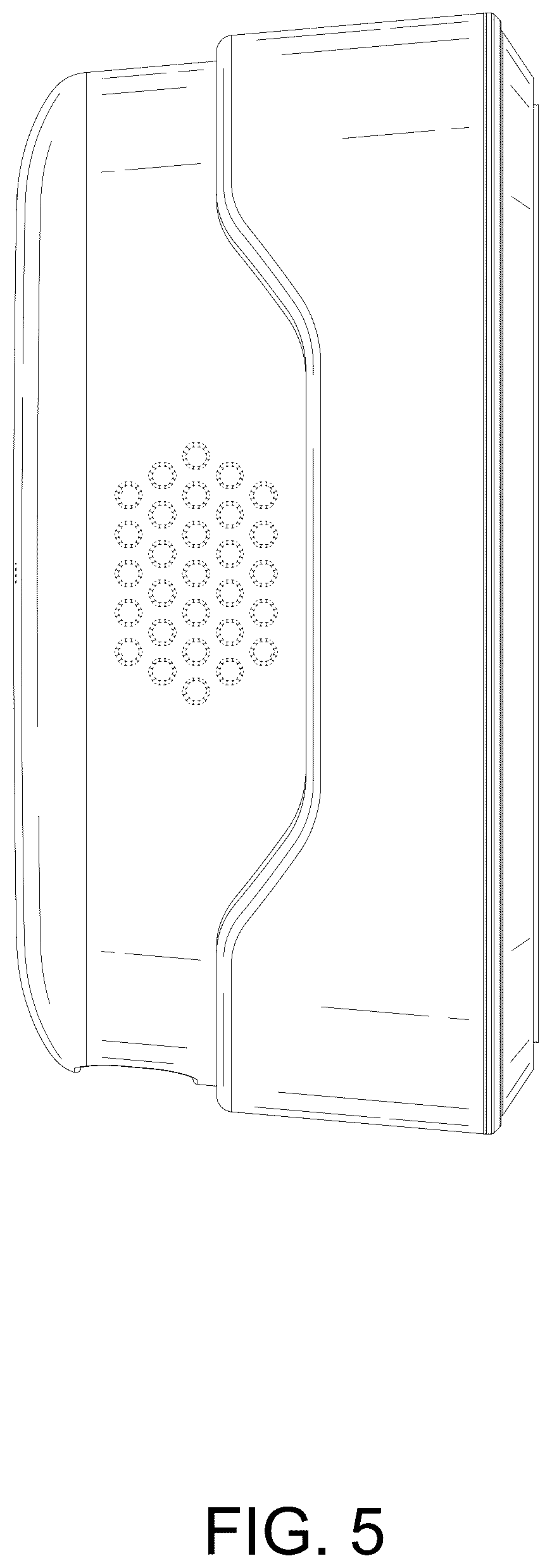 Patent USD1124091 Figure 5 – Camera