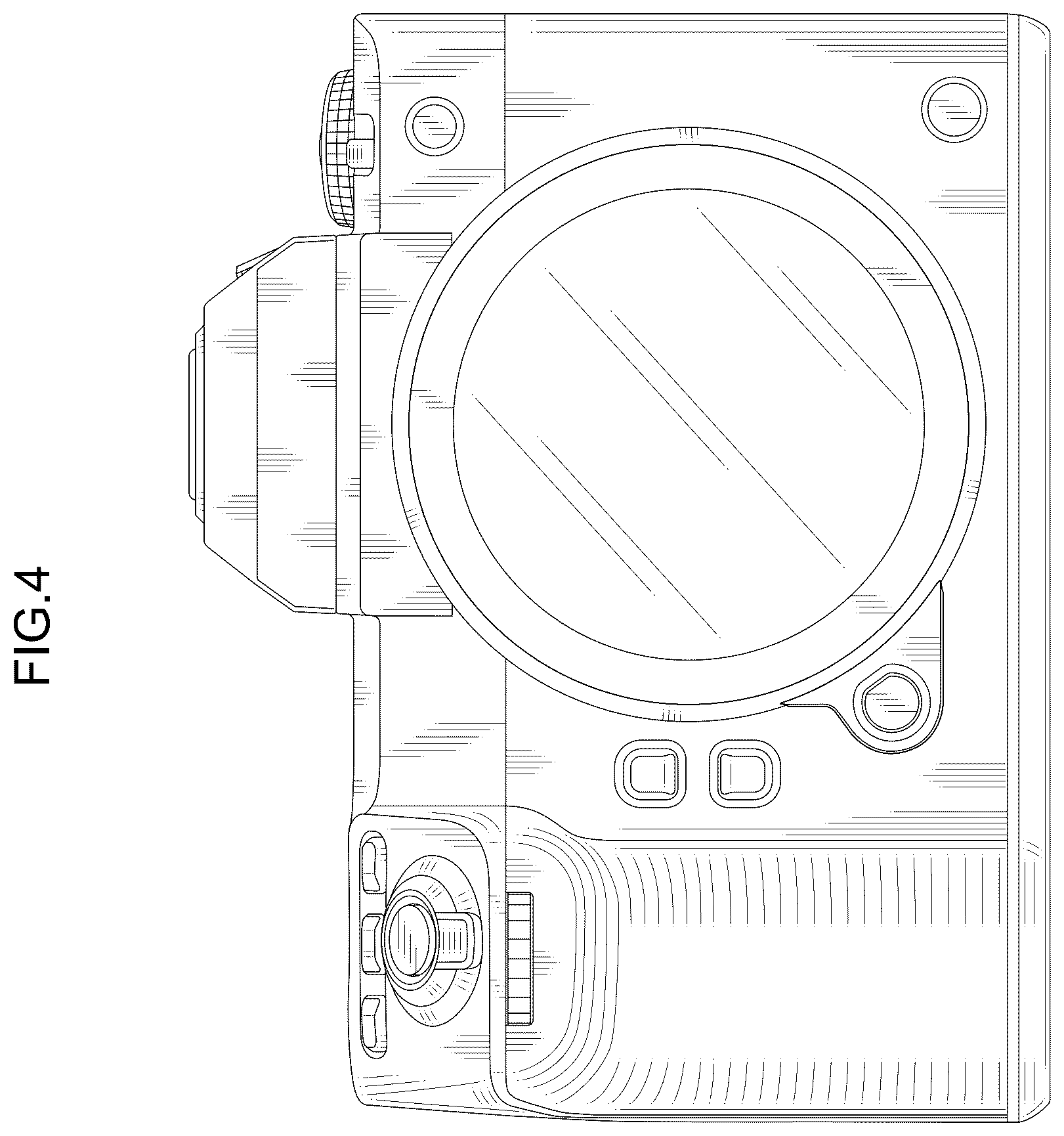 Patent USD1124093 Figure 4 – Digital camera
