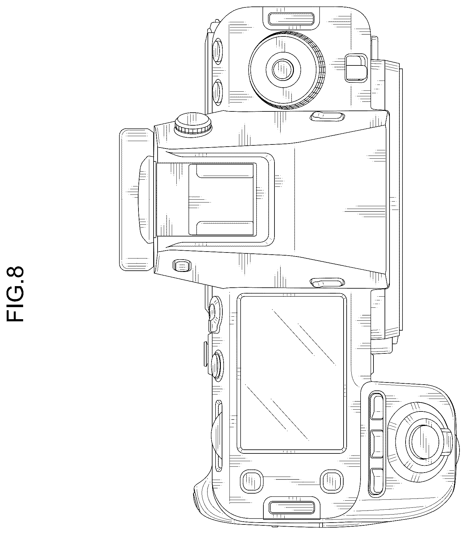 Patent USD1124093 Figure 8 – Digital camera
