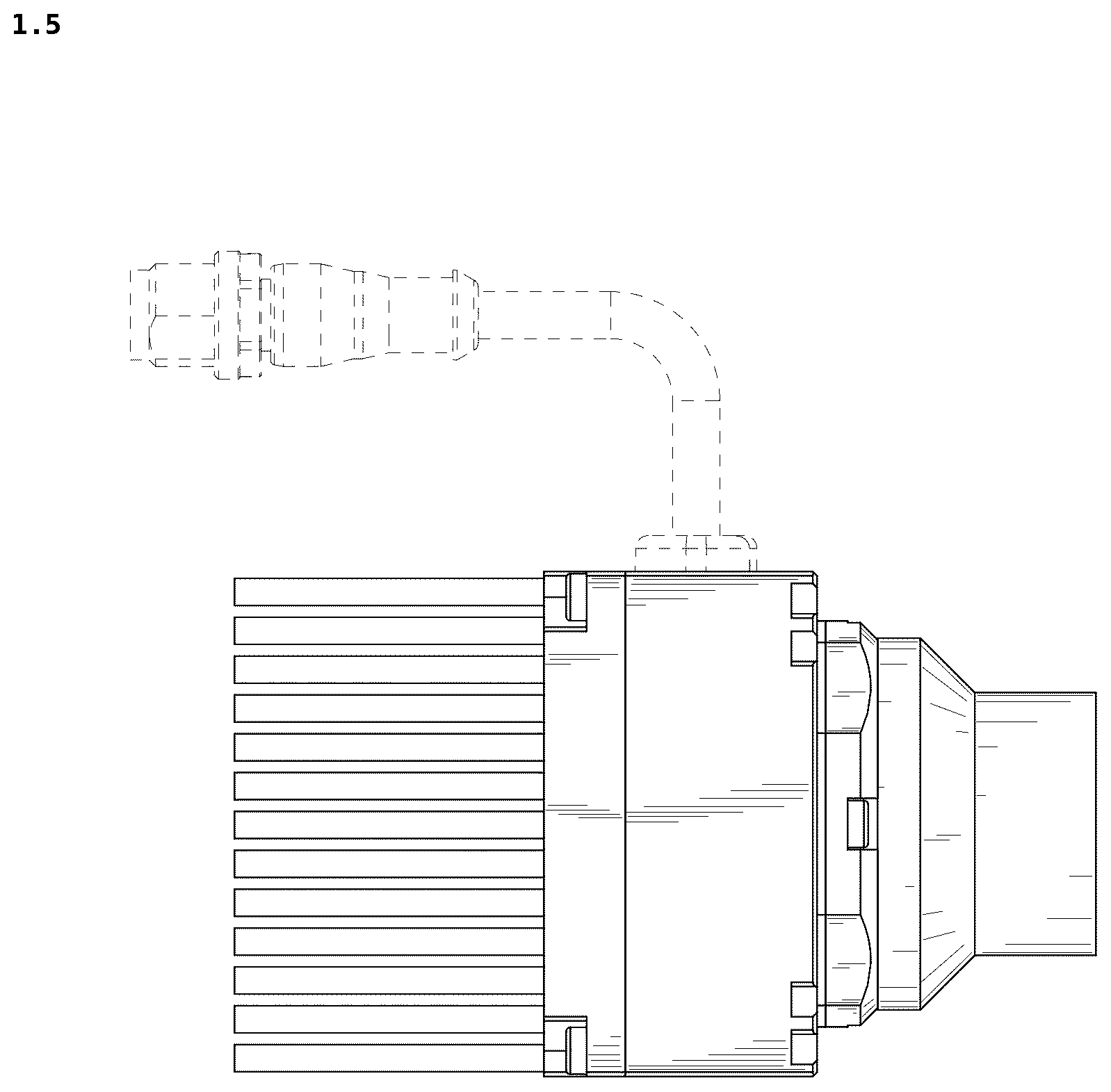 Patent USD1124094 Figure 5 – Industrial camera