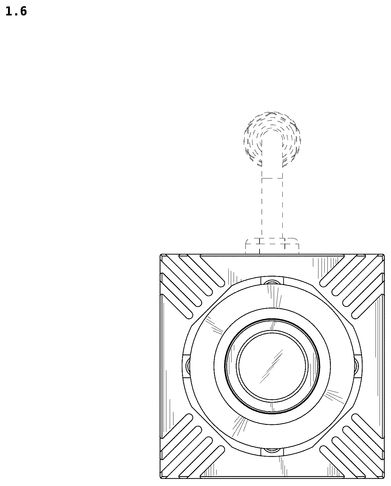Patent USD1124094 Figure 6 – Industrial camera
