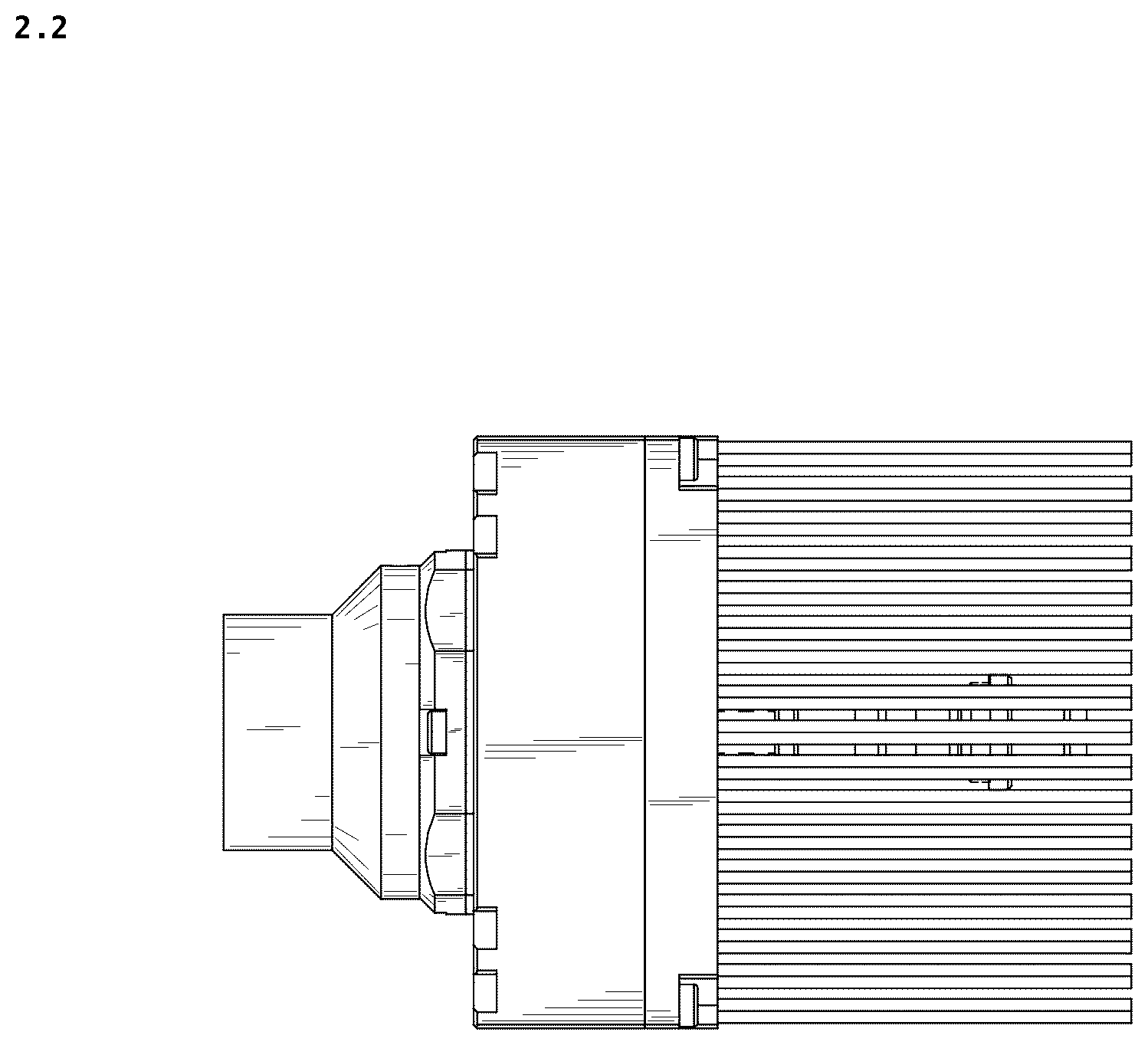 Patent USD1124094 Figure 9 – Industrial camera