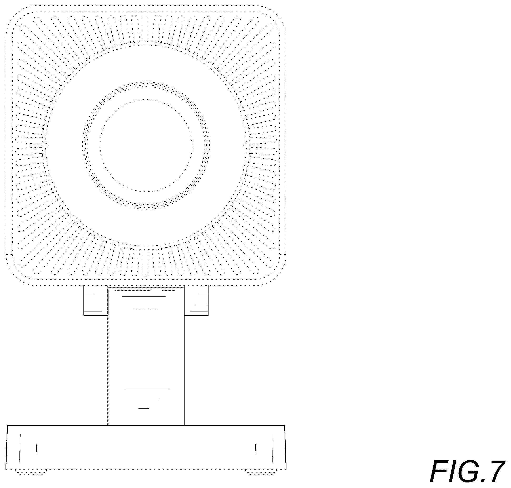 Patent USD1124095 Figure 7 – Projector