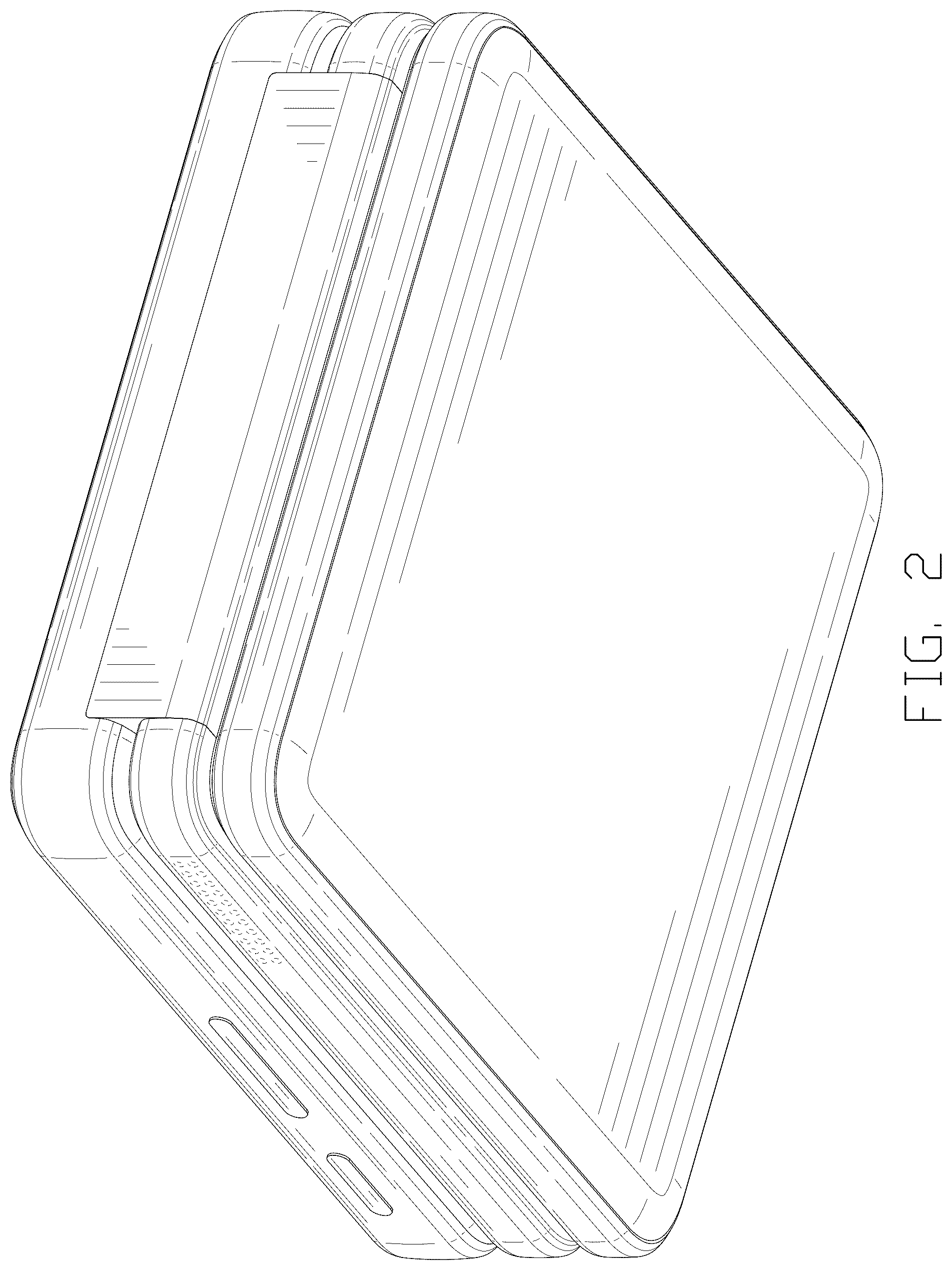 Patent USD1124097 Figure 2 – Projector