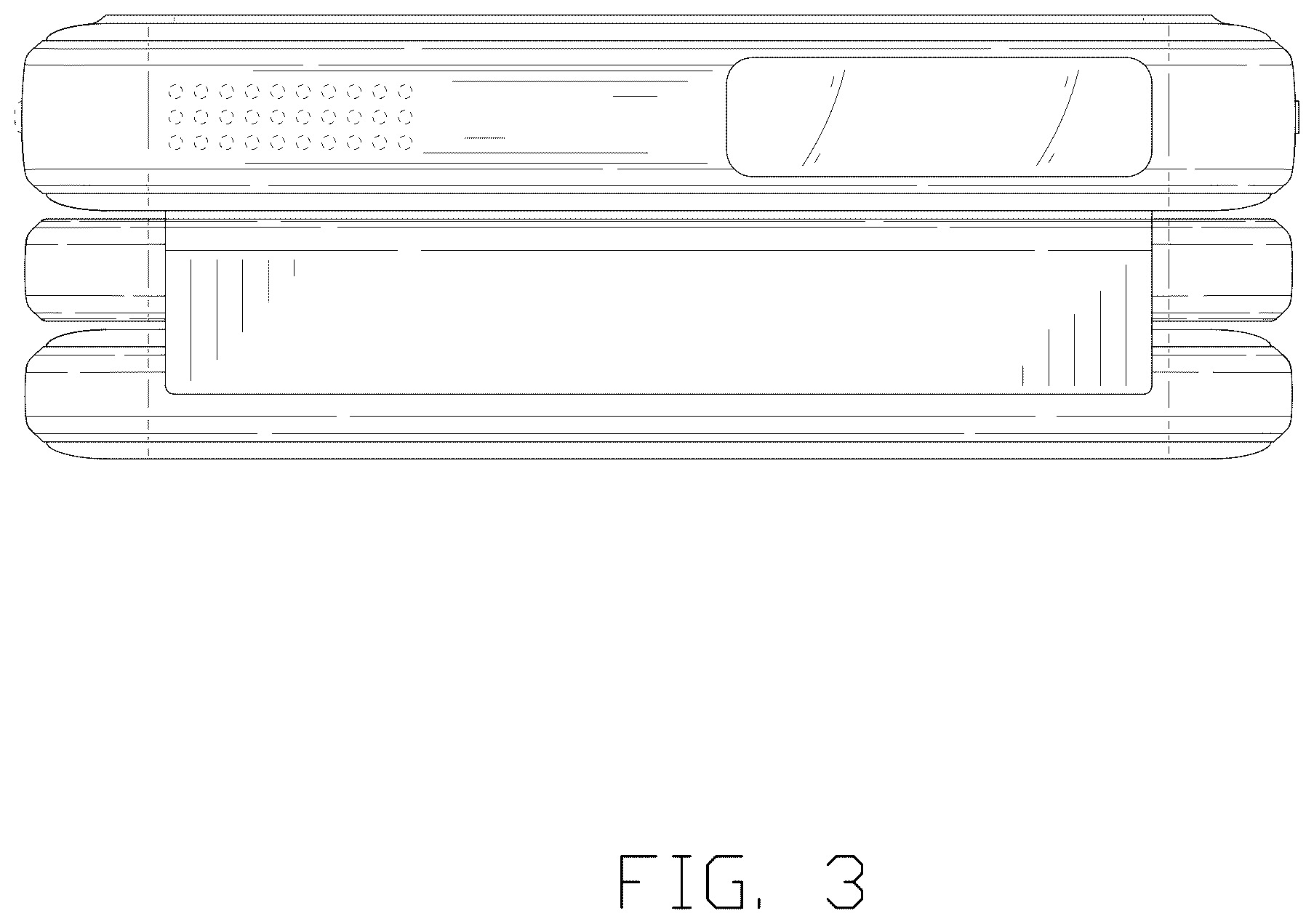 Patent USD1124097 Figure 3 – Projector