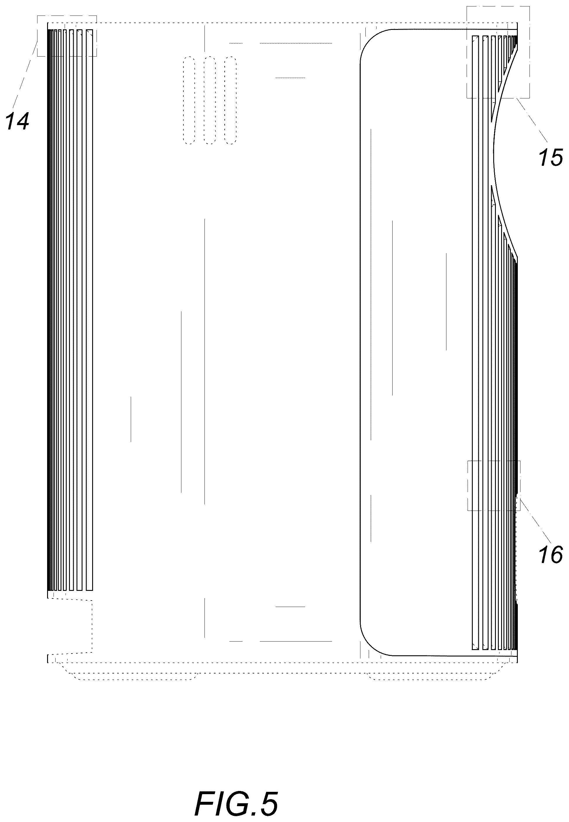 Patent USD1124098 Figure 5 – Projector