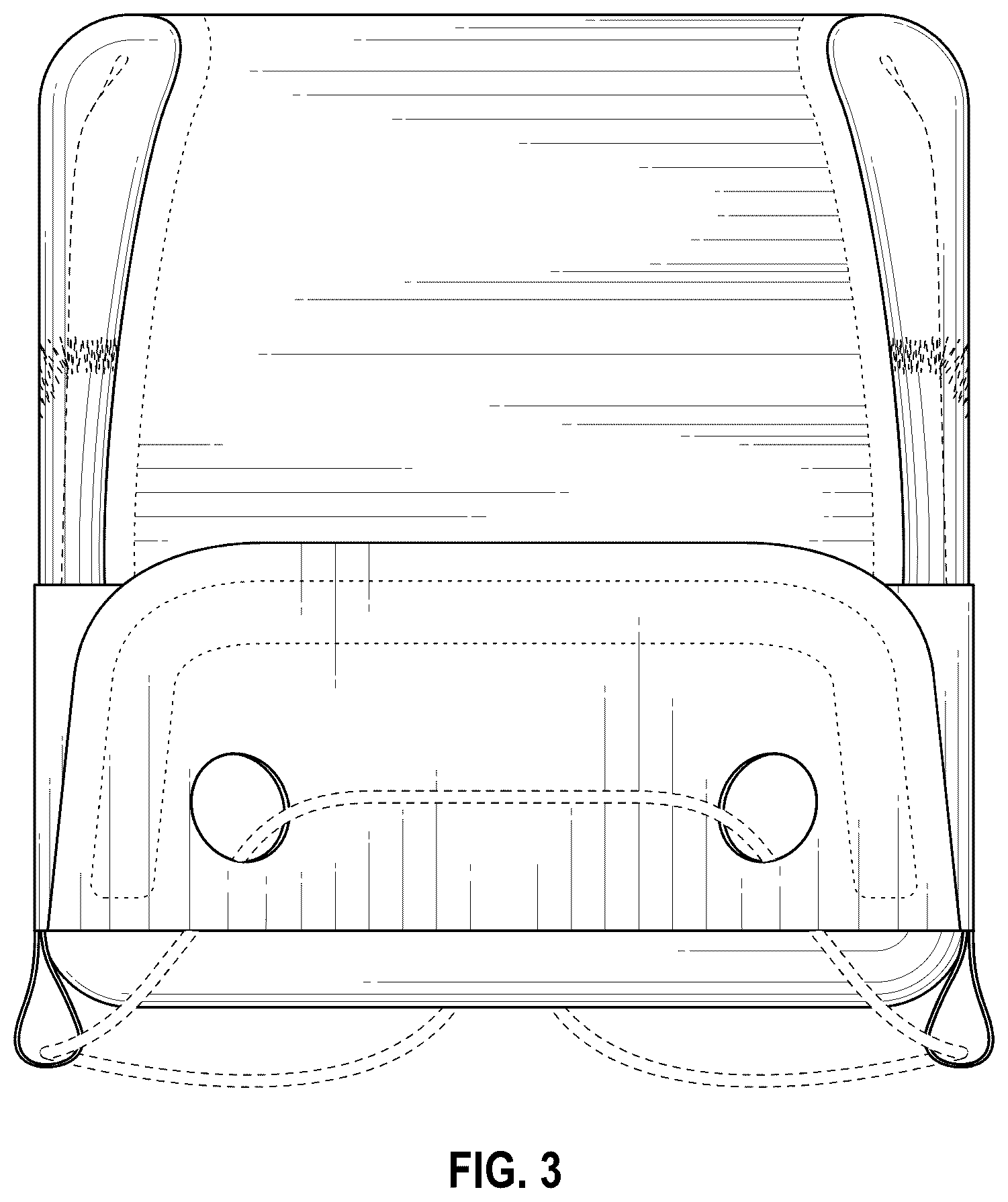 Patent USD1124099 Figure 3 – Optic cover