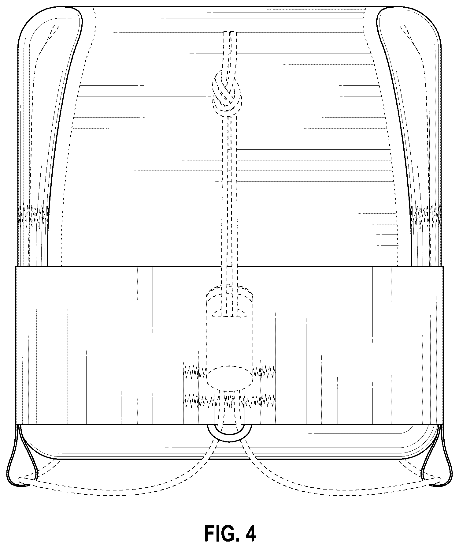 Patent USD1124099 Figure 4 – Optic cover