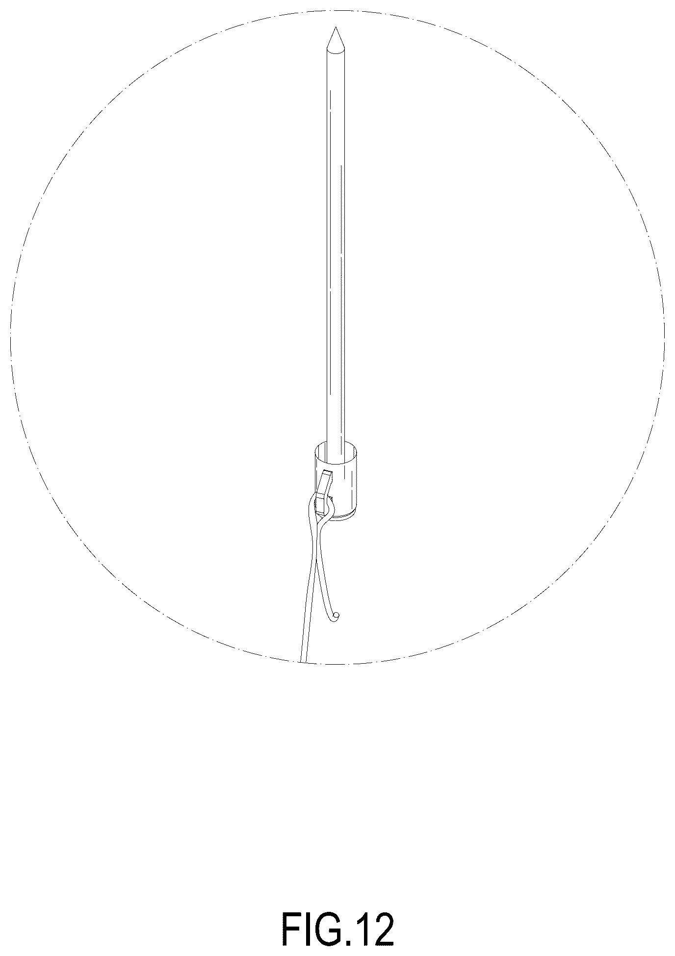 Patent USD1124101 Figure 12 – Projection screen