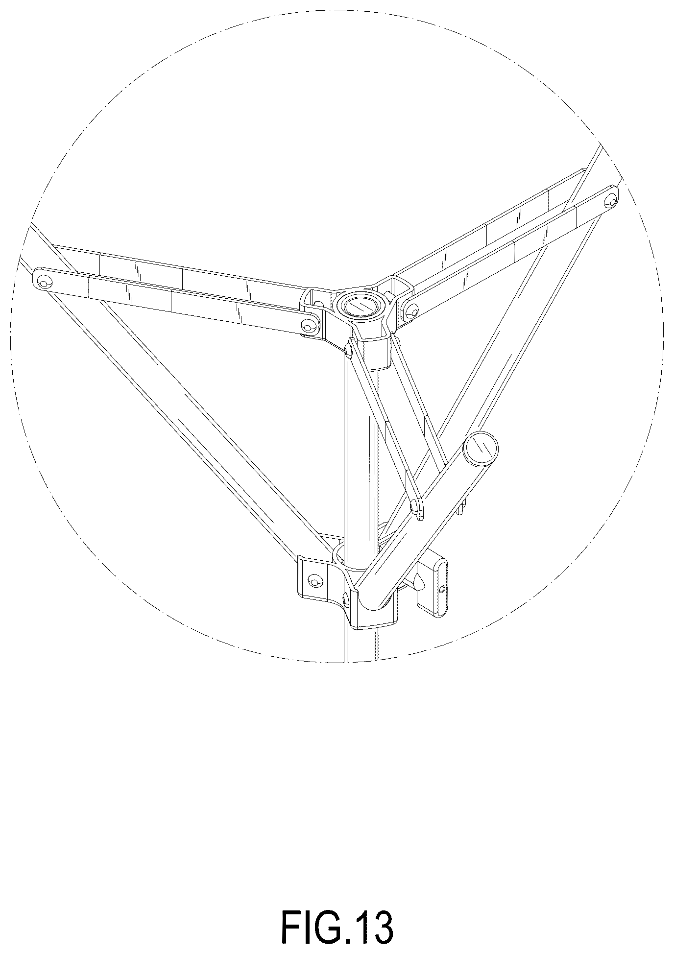 Patent USD1124101 Figure 13 – Projection screen