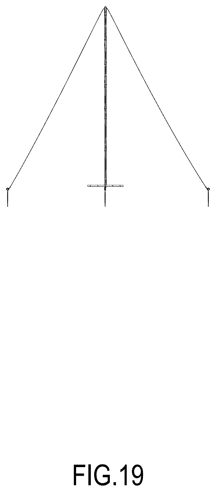 Patent USD1124101 Figure 19 – Projection screen