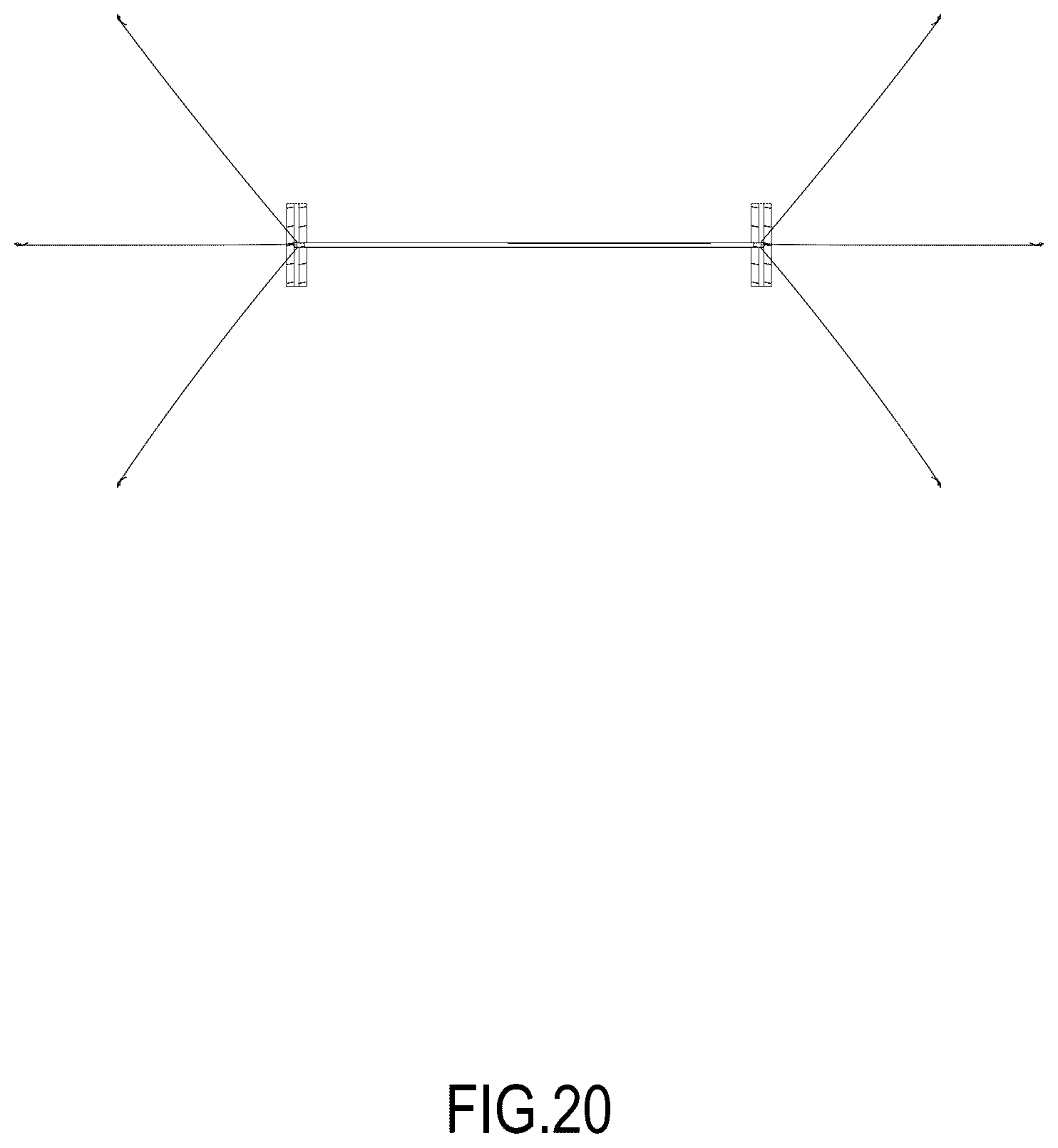 Patent USD1124101 Figure 20 – Projection screen