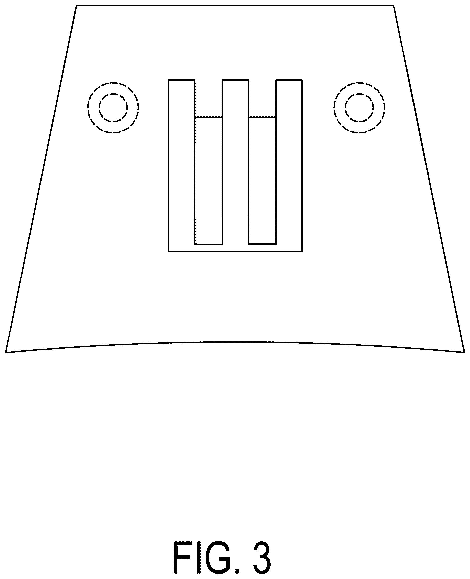 Patent USD1124102 Figure 3 – Camera mount for full face mask