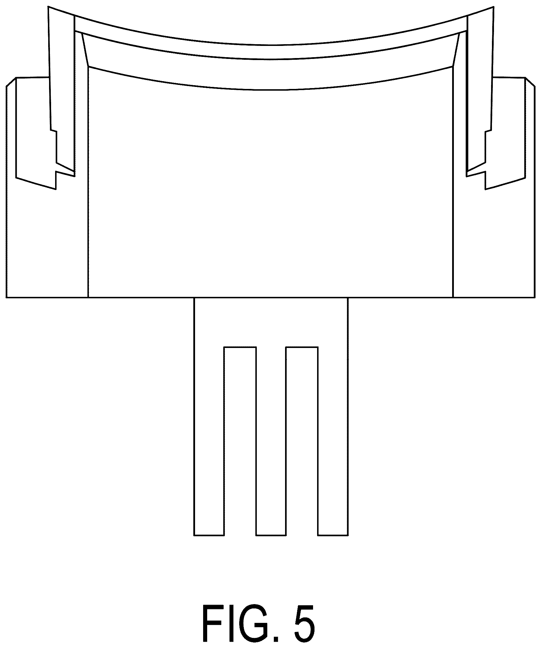 Patent USD1124102 Figure 5 – Camera mount for full face mask